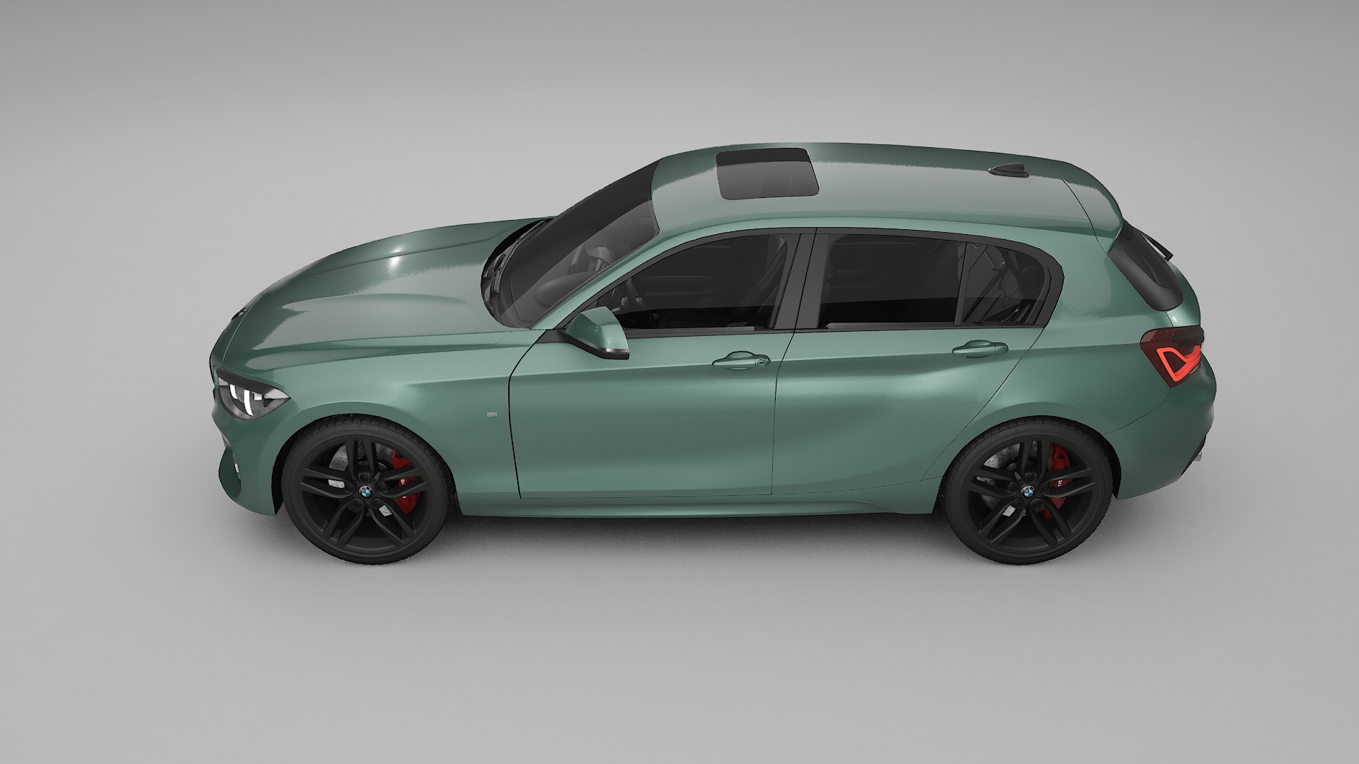 BMW 1 F20 facelift LCI Film de Protecție pentru Vopsea TPU | EVERGREEN PPF cu Schimbare de Culoare – Kit Complet Predecupat