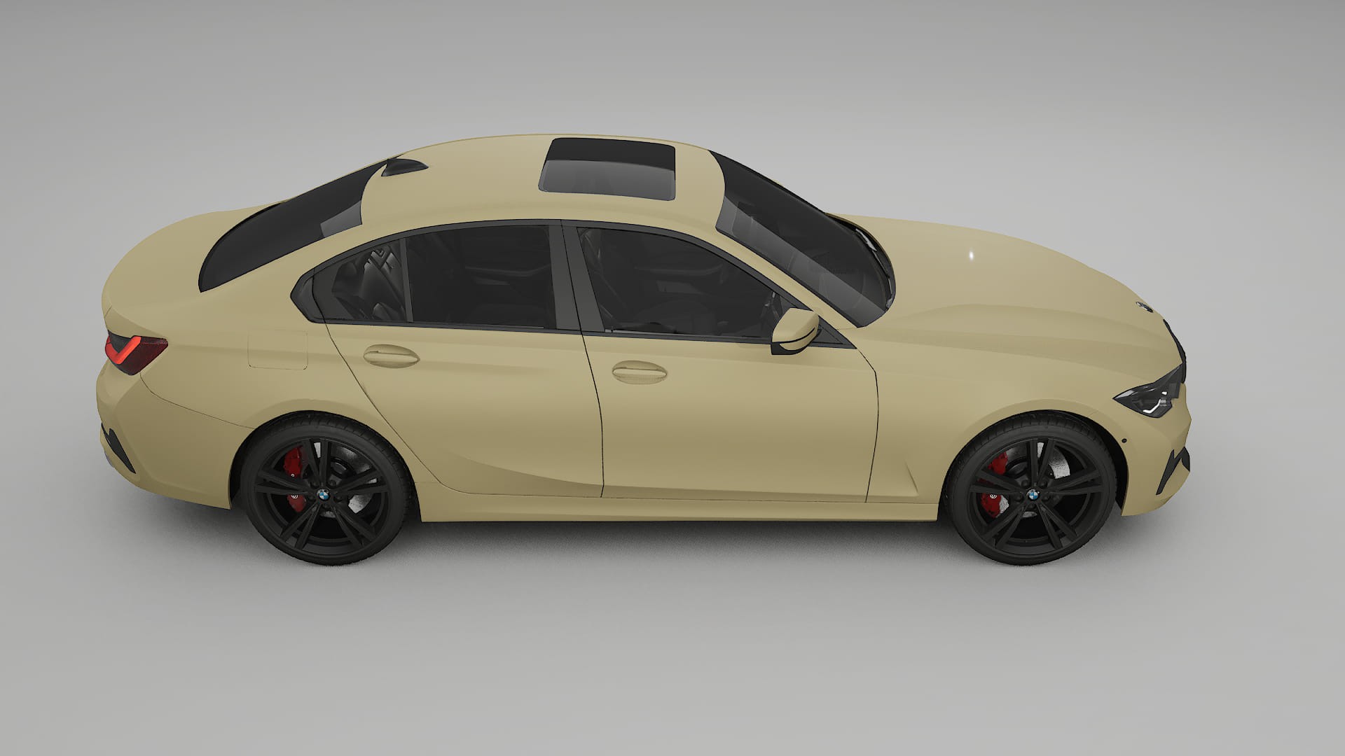 BMW 3 G20 prefacelift pre LCI Film de Protecție pentru Vopsea TPU | SAND PPF cu Schimbare de Culoare – Kit Complet Predecupat