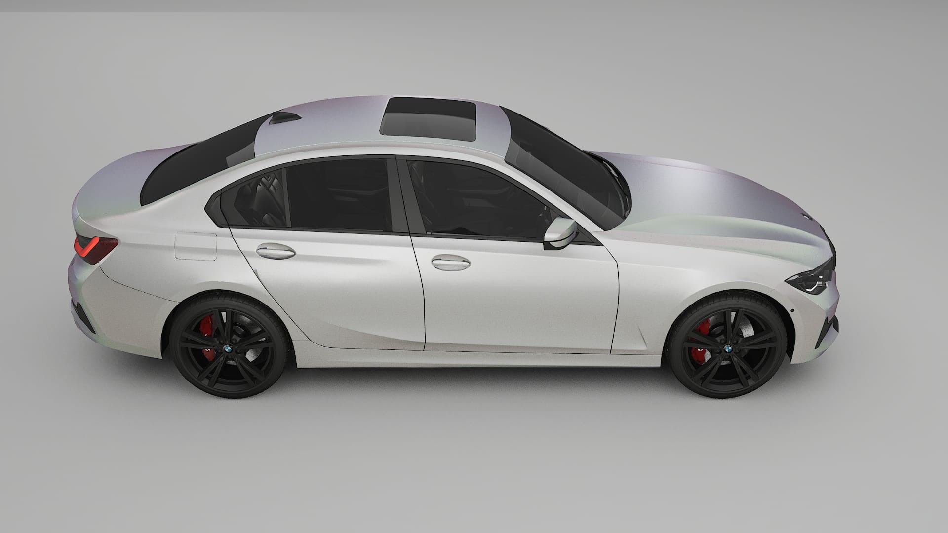 BMW 3 G20 prefacelift pre LCI Film de Protecție pentru Vopsea TPU | NEBULA PPF cu Schimbare de Culoare – Kit Complet Predecup