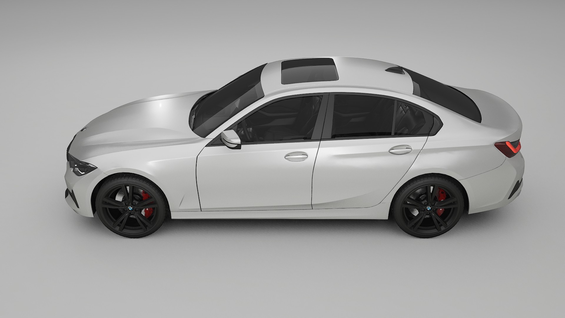 BMW 3 G20 prefacelift pre LCI Film de Protecție pentru Vopsea TPU | OPAL PPF cu Schimbare de Culoare – Kit Complet Predecupat