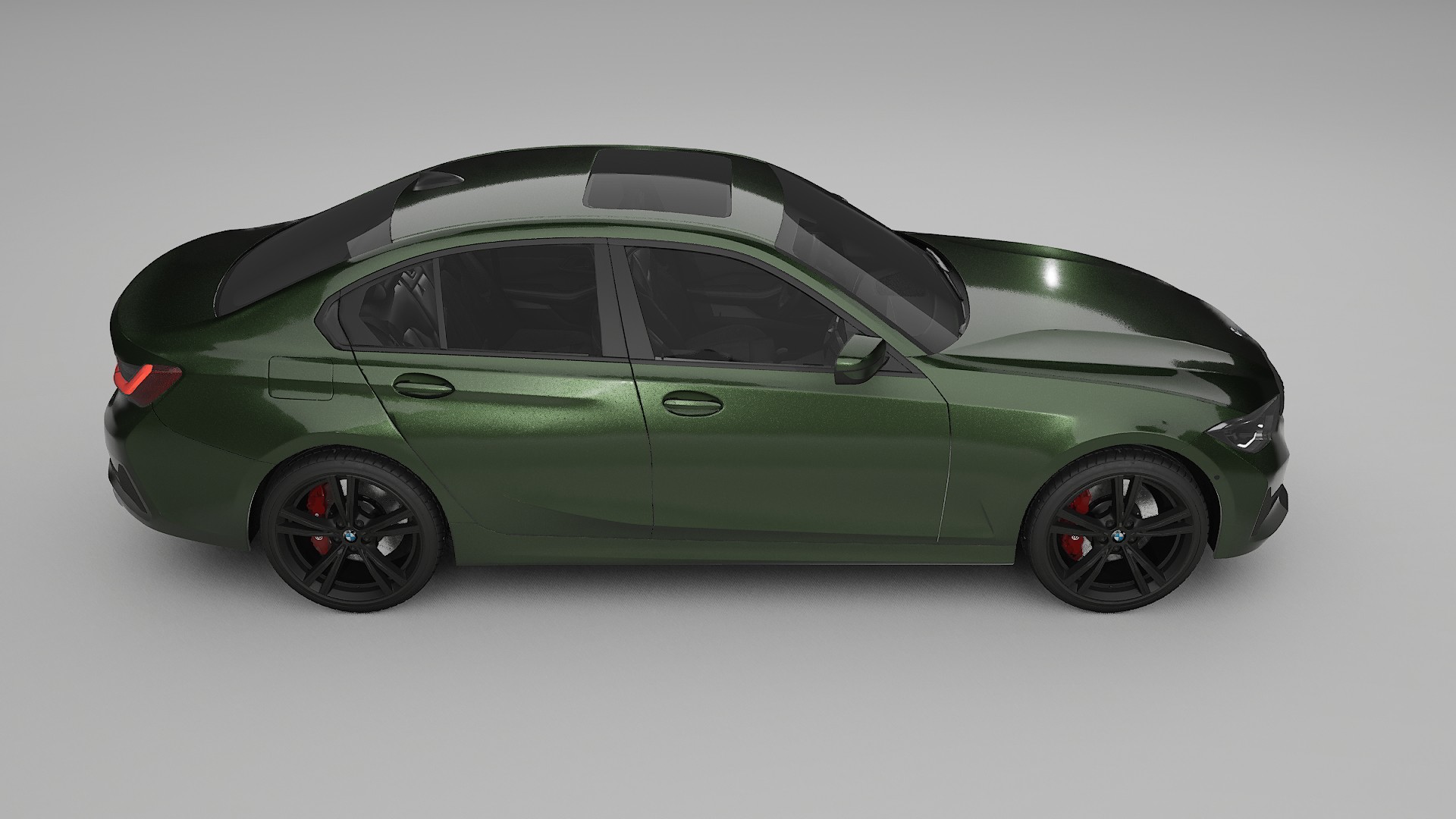 BMW 3 G20 prefacelift pre LCI Film de Protecție pentru Vopsea TPU | LAGOON PPF cu Schimbare de Culoare – Kit Complet Predecup