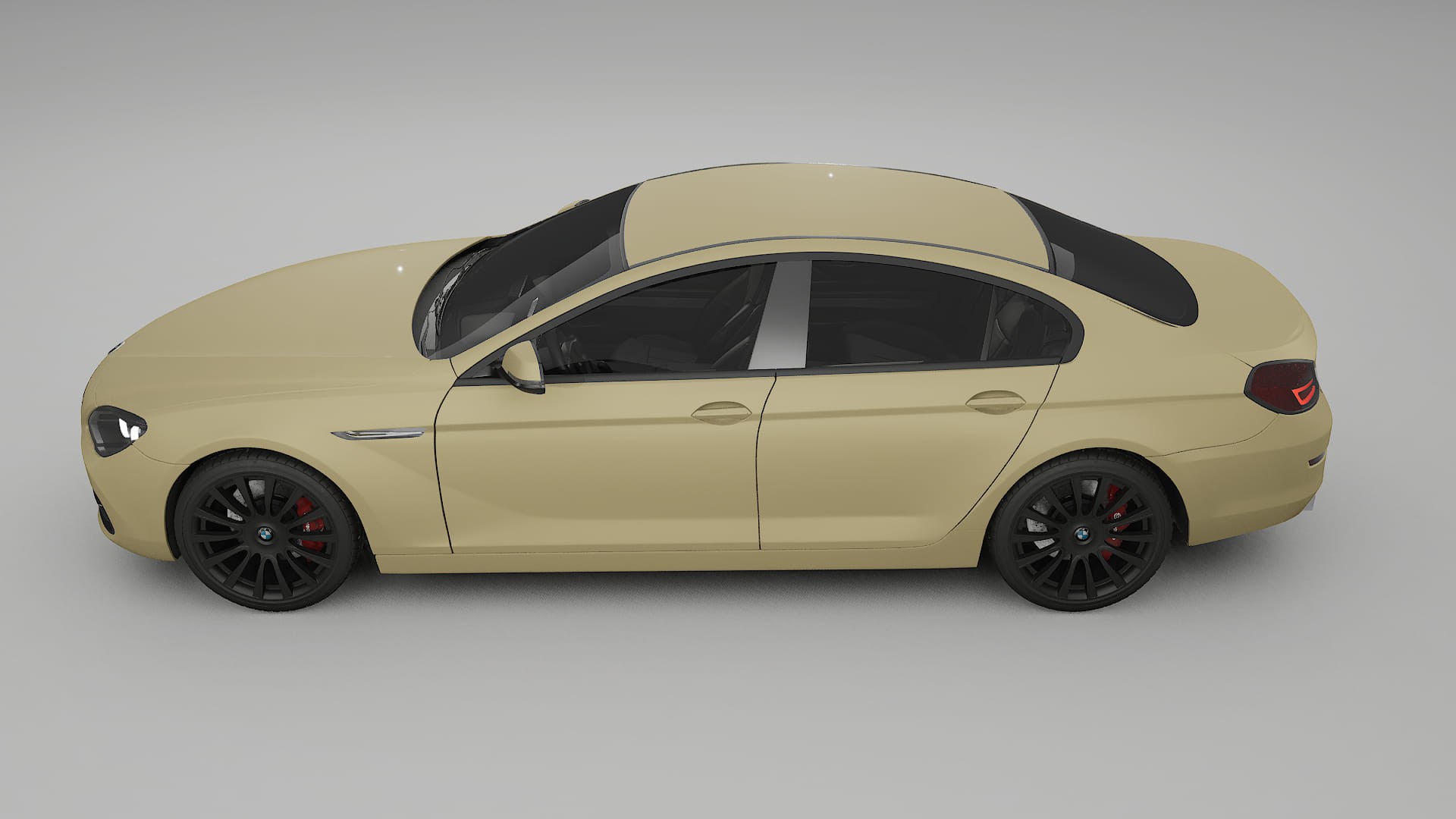 BMW 6 F06 Film de Protecție pentru Vopsea TPU | SAND PPF cu Schimbare de Culoare – Kit Complet Predecupat