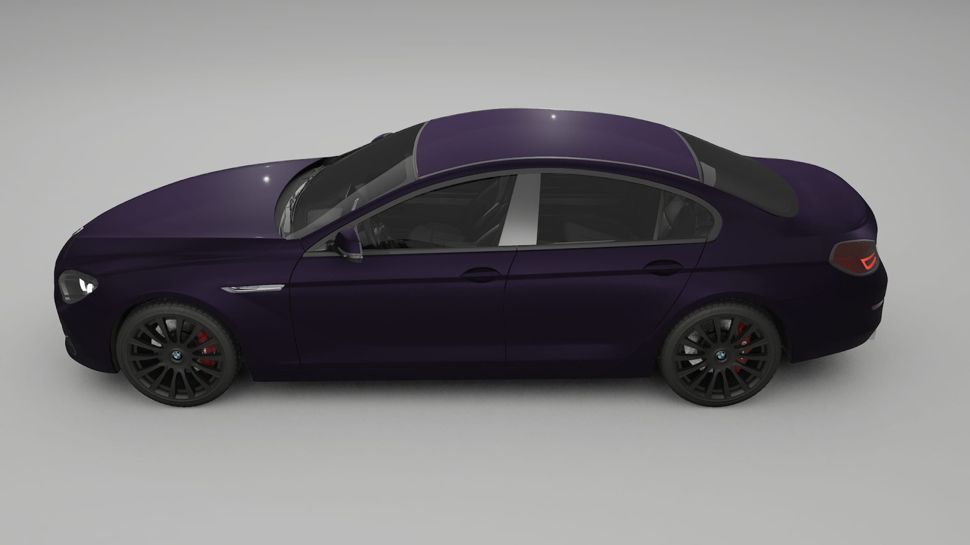 BMW 6 F06 Film de Protecție pentru Vopsea TPU | VIOLET PPF cu Schimbare de Culoare – Kit Complet Predecupat