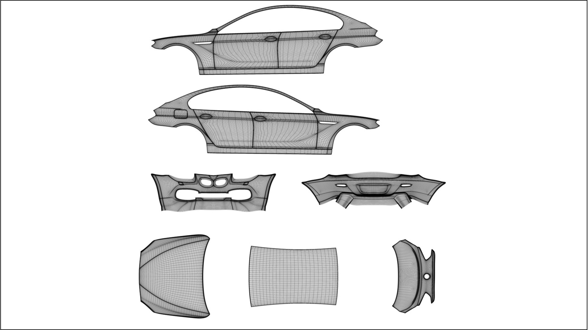 BMW 6 F06 Film de Protecție pentru Vopsea TPU | NEBULA PPF cu Schimbare de Culoare – Kit Complet Predecupat