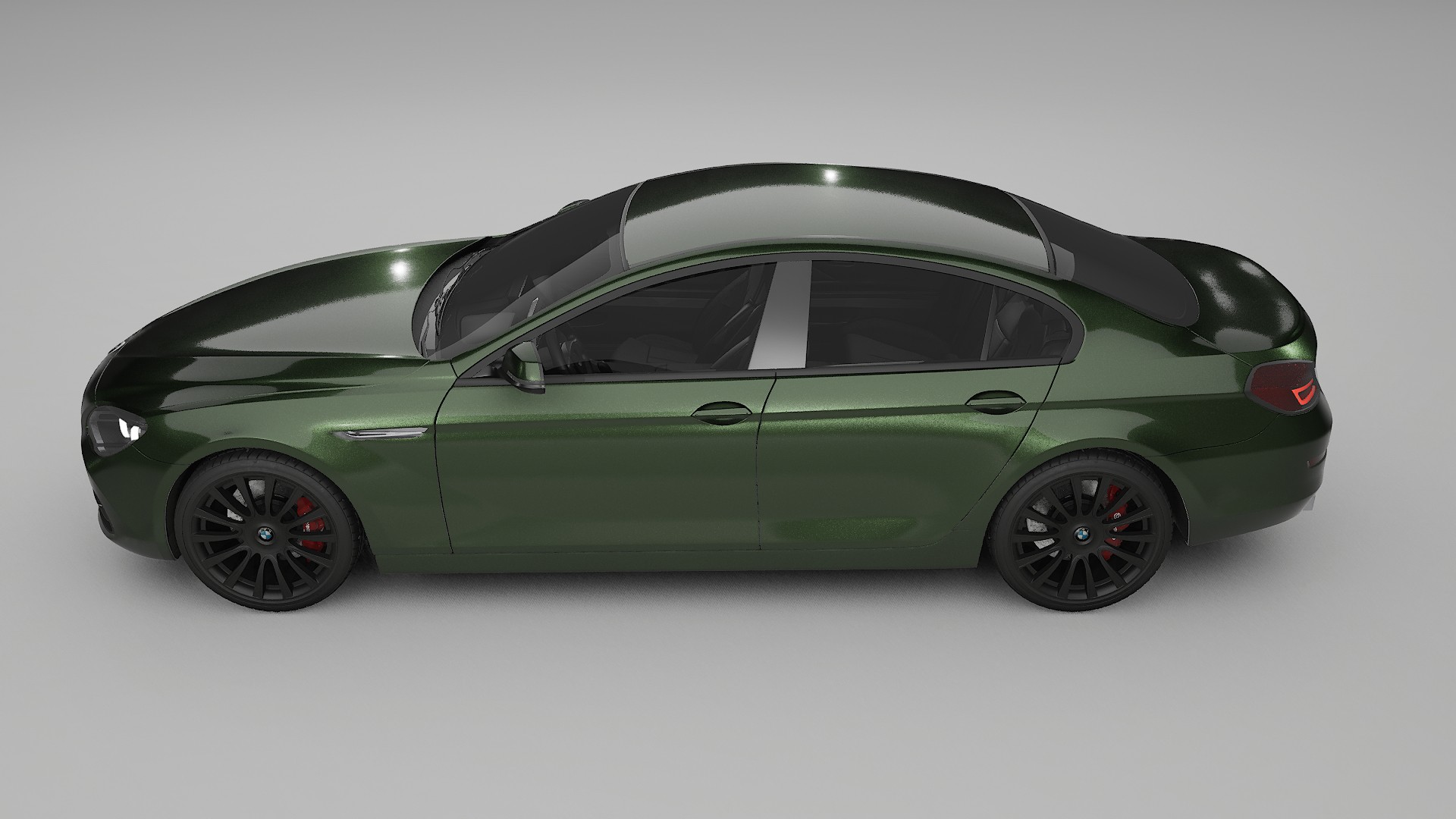 BMW 6 F06 Film de Protecție pentru Vopsea TPU | LAGOON PPF cu Schimbare de Culoare – Kit Complet Predecupat