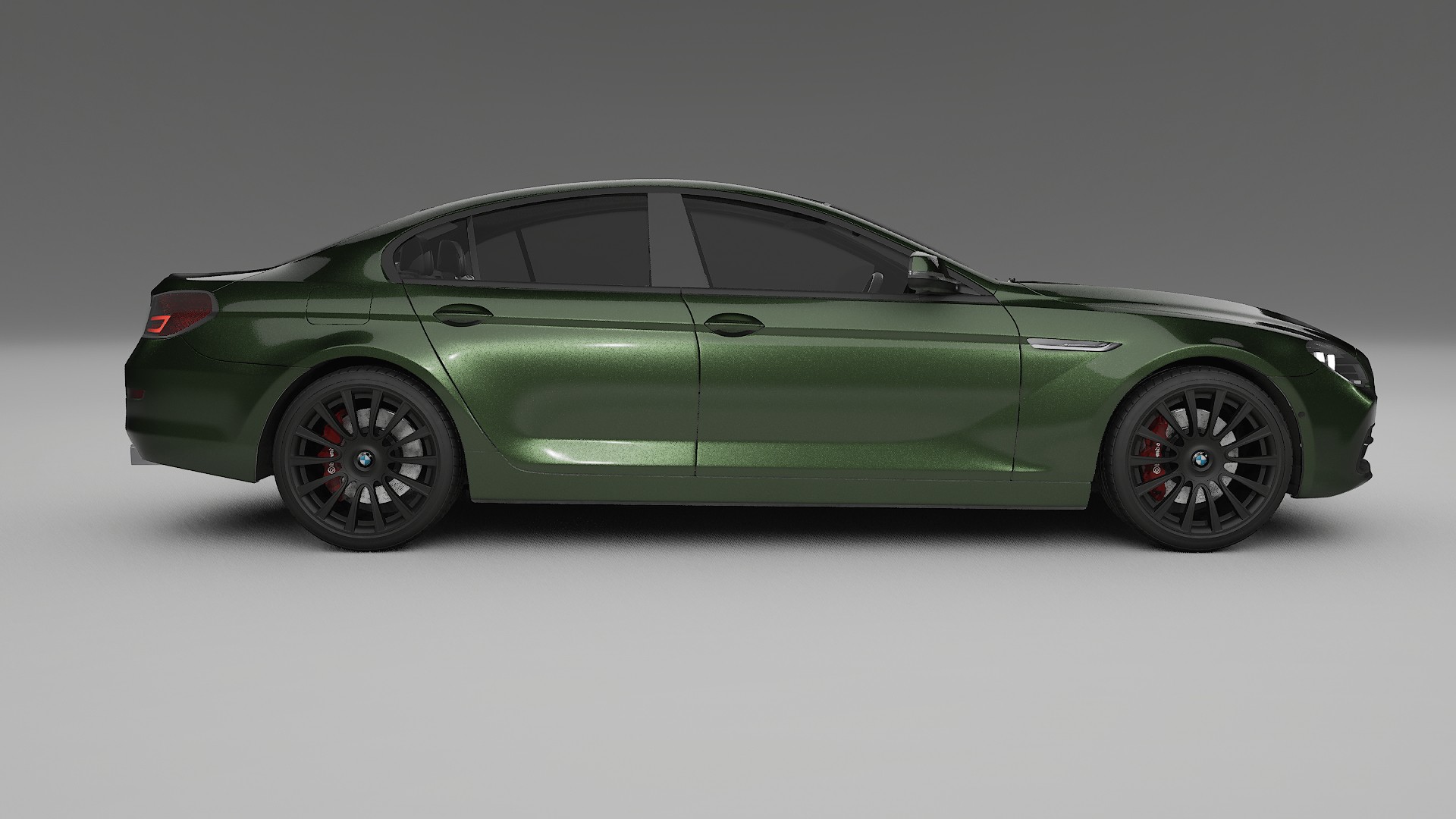 BMW 6 F06 Film de Protecție pentru Vopsea TPU | LAGOON PPF cu Schimbare de Culoare – Kit Complet Predecupat