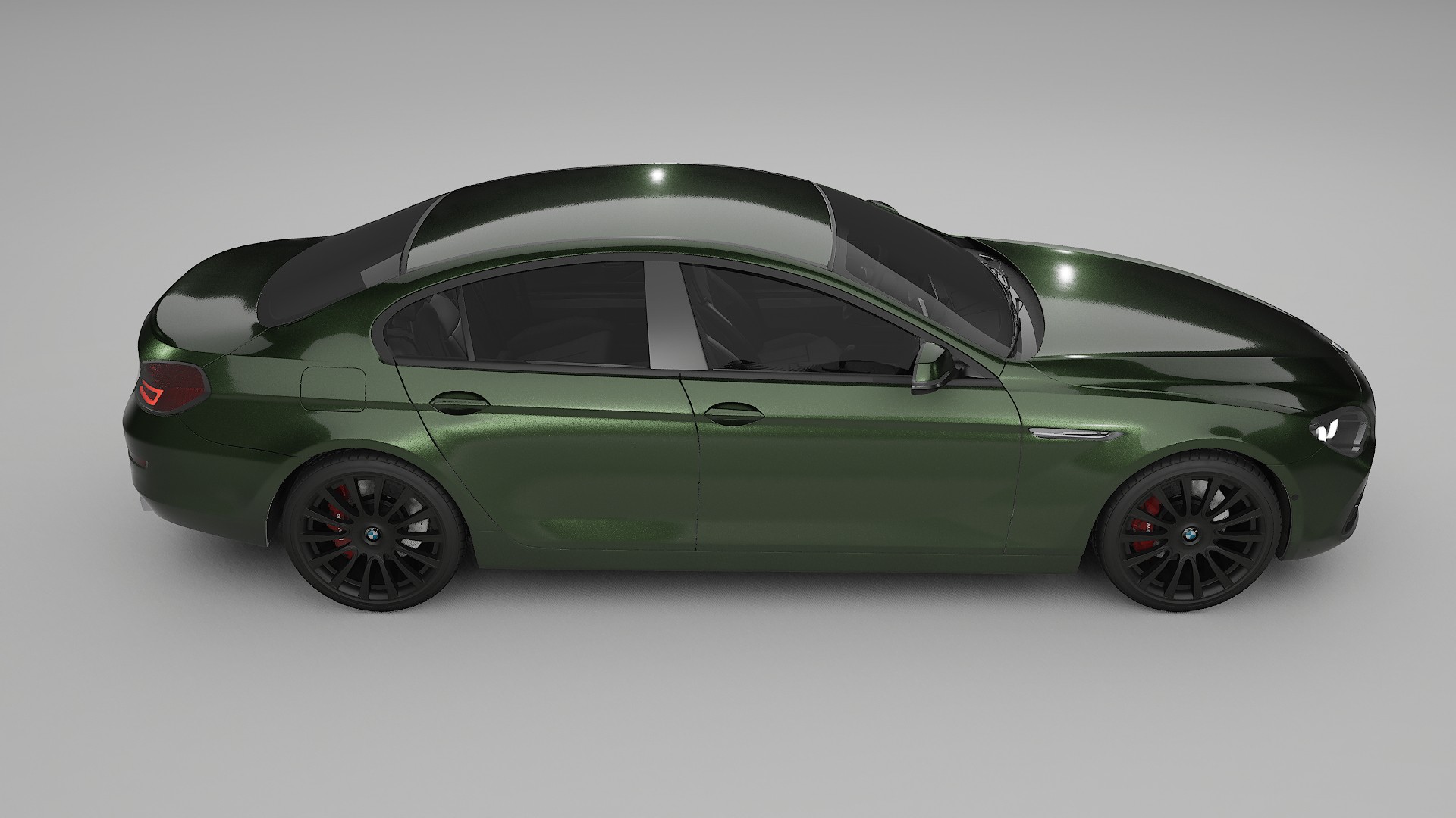 BMW 6 F06 Film de Protecție pentru Vopsea TPU | LAGOON PPF cu Schimbare de Culoare – Kit Complet Predecupat