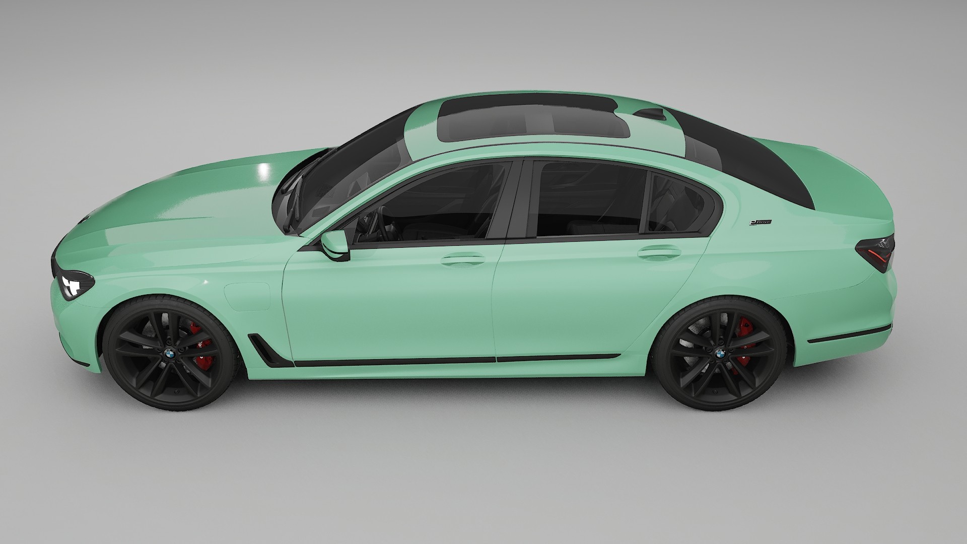 BMW 7 G11 G12 facelift LCI Film de Protecție pentru Vopsea TPU | DUSTY PPF cu Schimbare de Culoare – Kit Complet Predecupat