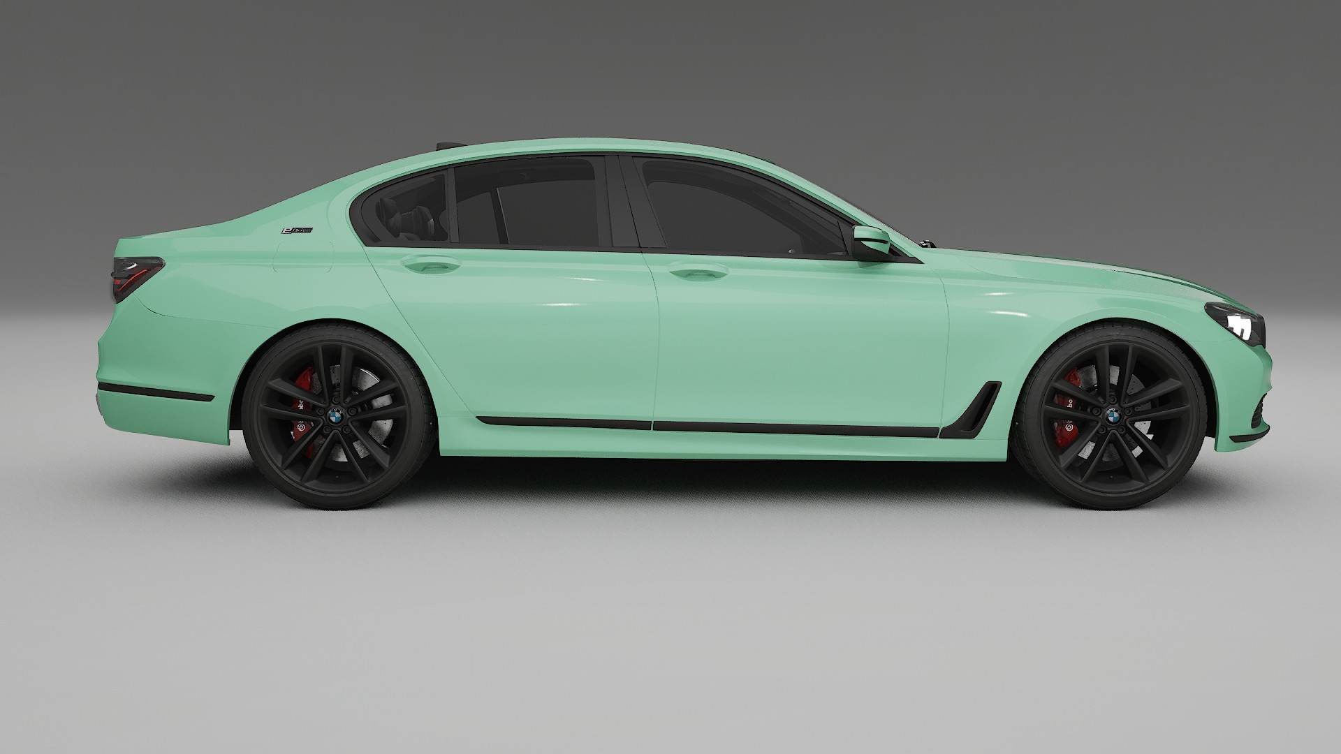 BMW 7 G11 G12 facelift LCI Film de Protecție pentru Vopsea TPU | DUSTY PPF cu Schimbare de Culoare – Kit Complet Predecupat