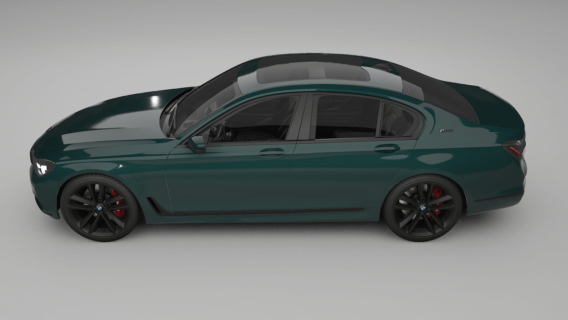 BMW 7 G11 G12 facelift LCI Film de Protecție pentru Vopsea TPU | INFERNO PPF cu Schimbare de Culoare – Kit Complet Predecupat