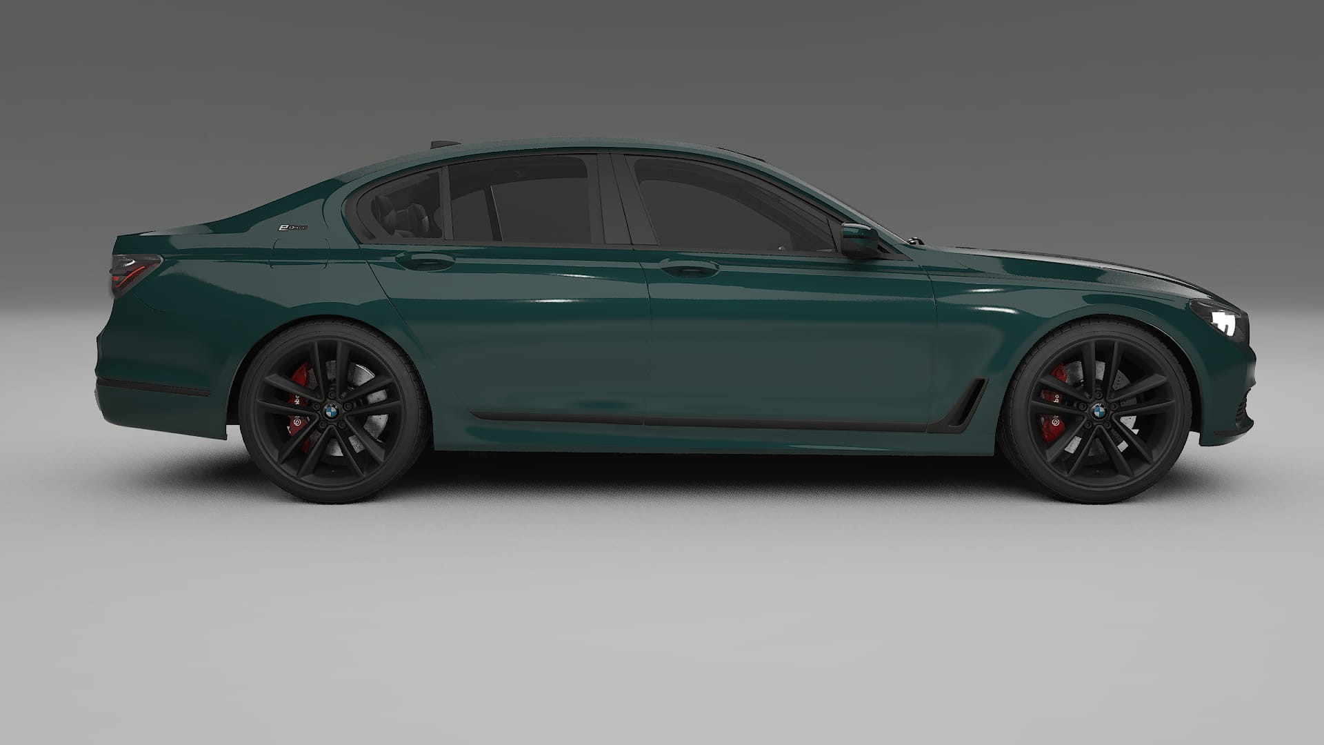 BMW 7 G11 G12 facelift LCI Film de Protecție pentru Vopsea TPU | INFERNO PPF cu Schimbare de Culoare – Kit Complet Predecupat