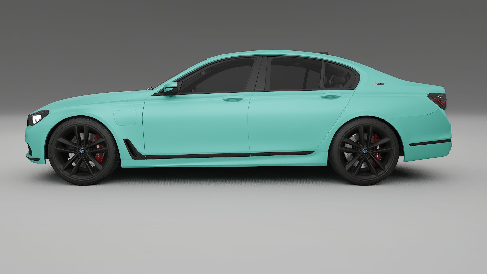 BMW 7 G11 G12 facelift LCI Film de Protecție pentru Vopsea TPU | FROST PPF cu Schimbare de Culoare – Kit Complet Predecupat