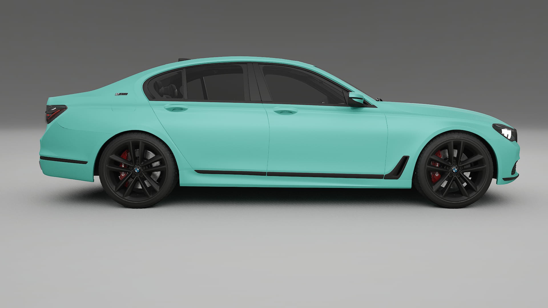 BMW 7 G11 G12 facelift LCI Film de Protecție pentru Vopsea TPU | FROST PPF cu Schimbare de Culoare – Kit Complet Predecupat