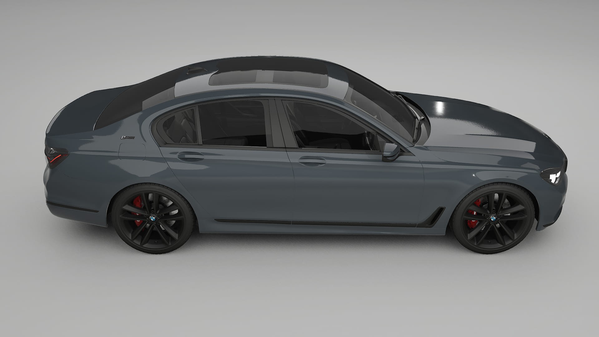 BMW 7 G11 G12 facelift LCI Film de Protecție pentru Vopsea TPU | GRANITE PPF cu Schimbare de Culoare – Kit Complet Predecupat