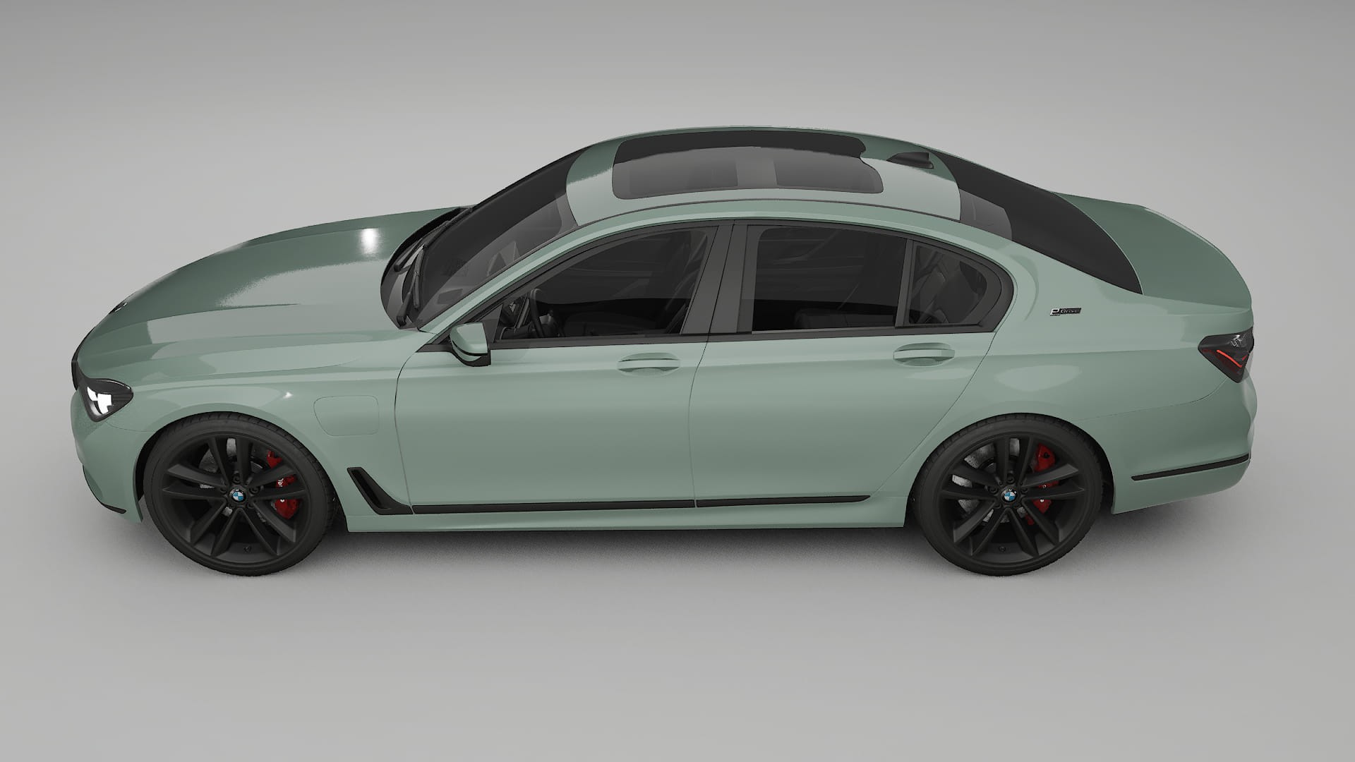 BMW 7 G11 G12 facelift LCI Film de Protecție pentru Vopsea TPU | CINDER PPF cu Schimbare de Culoare – Kit Complet Predecupat