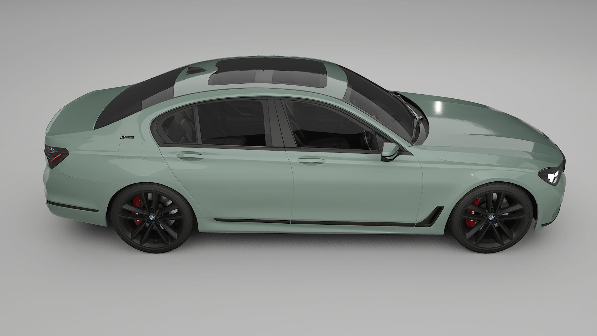 BMW 7 G11 G12 facelift LCI Film de Protecție pentru Vopsea TPU | CINDER PPF cu Schimbare de Culoare – Kit Complet Predecupat