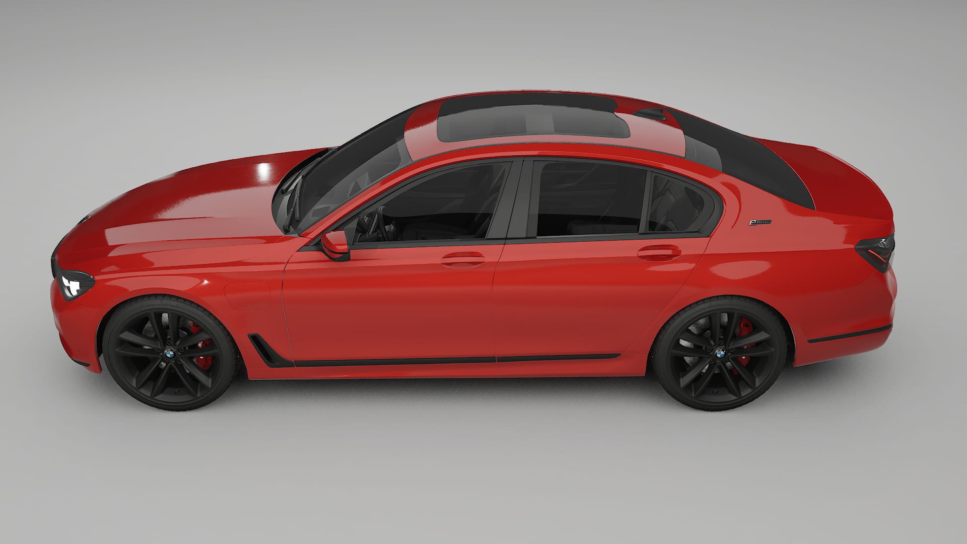 BMW 7 G11 G12 facelift LCI Film de Protecție pentru Vopsea TPU | BLAZE PPF cu Schimbare de Culoare – Kit Complet Predecupat