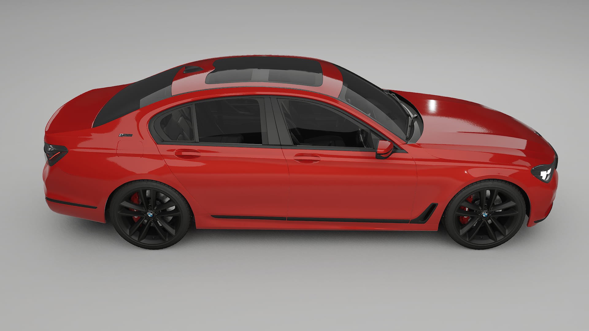 BMW 7 G11 G12 facelift LCI Film de Protecție pentru Vopsea TPU | BLAZE PPF cu Schimbare de Culoare – Kit Complet Predecupat