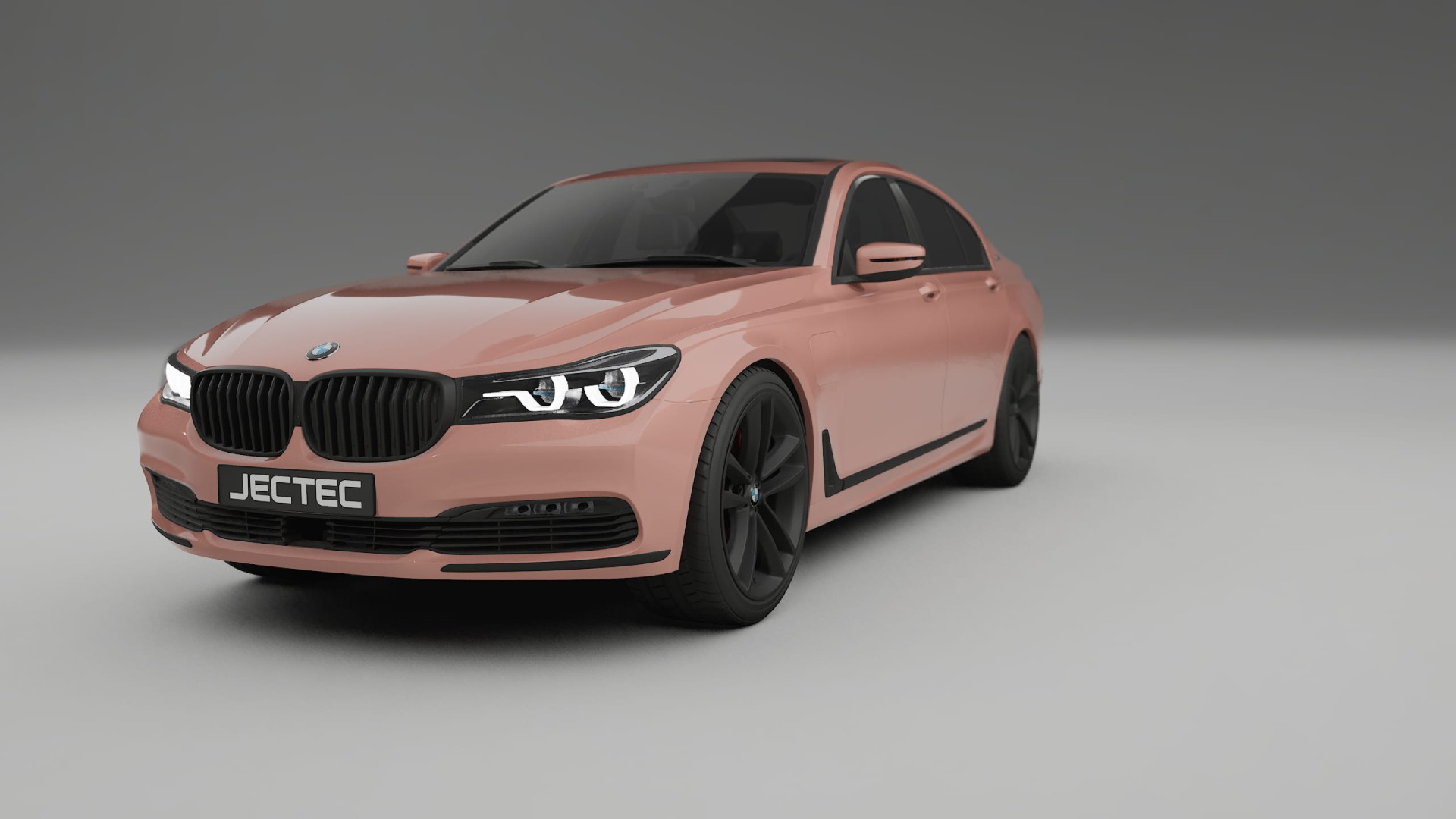BMW 7 G11 G12 facelift LCI Film de Protecție pentru Vopsea TPU | BLUSH PPF cu Schimbare de Culoare – Kit Complet Predecupat
