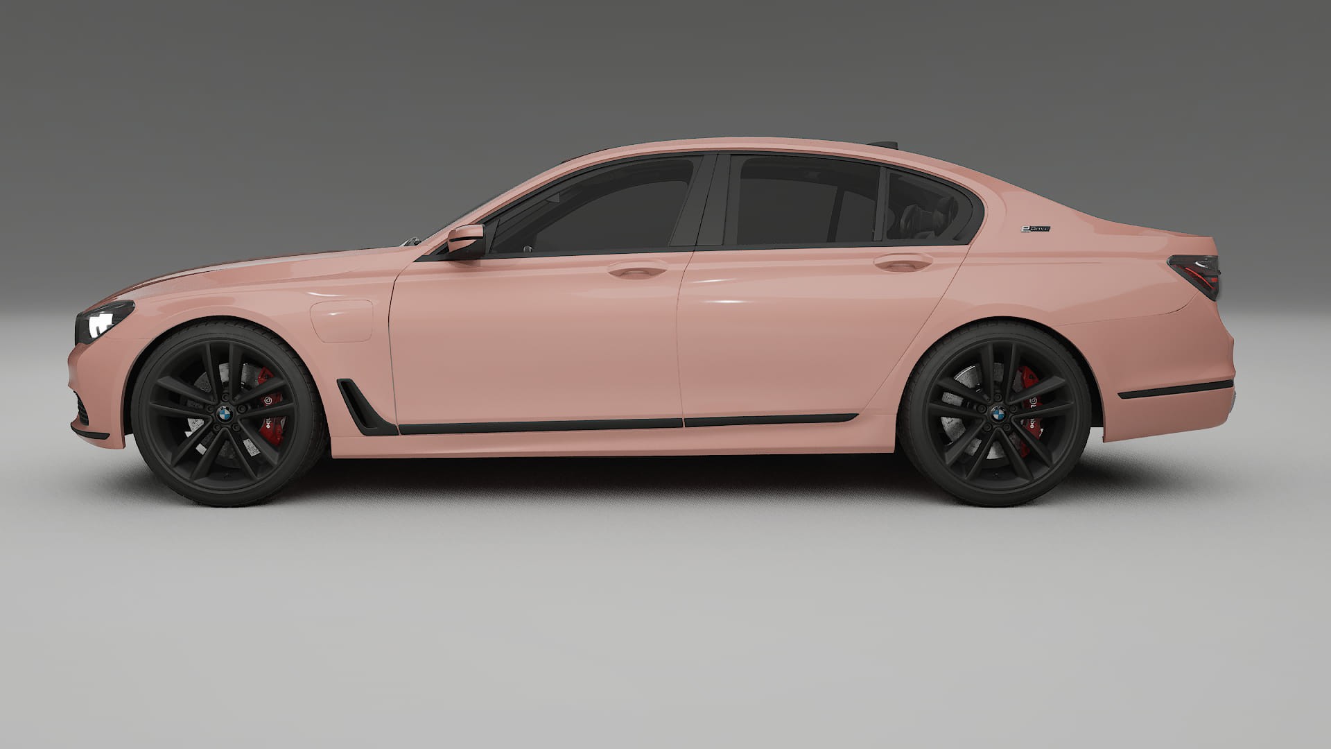 BMW 7 G11 G12 facelift LCI Film de Protecție pentru Vopsea TPU | BLUSH PPF cu Schimbare de Culoare – Kit Complet Predecupat