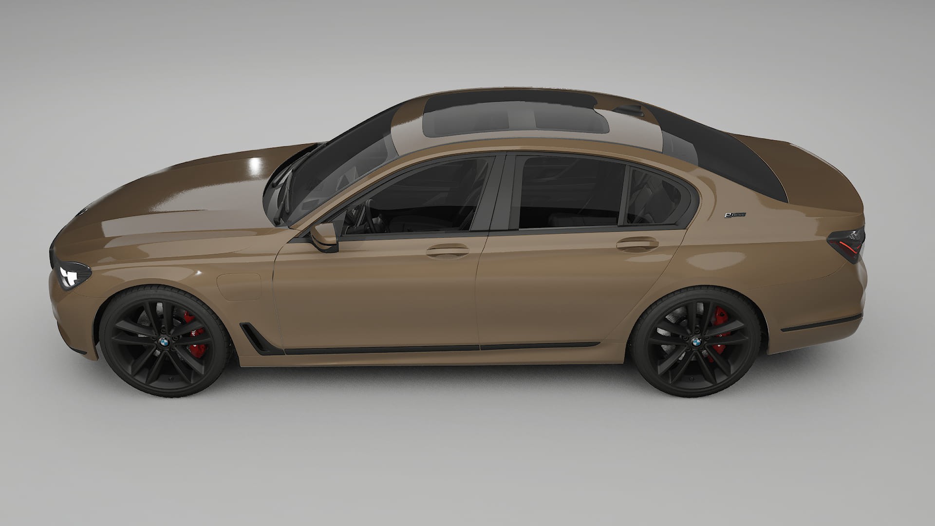 BMW 7 G11 G12 facelift LCI Film de Protecție pentru Vopsea TPU | SAHARA PPF cu Schimbare de Culoare – Kit Complet Predecupat