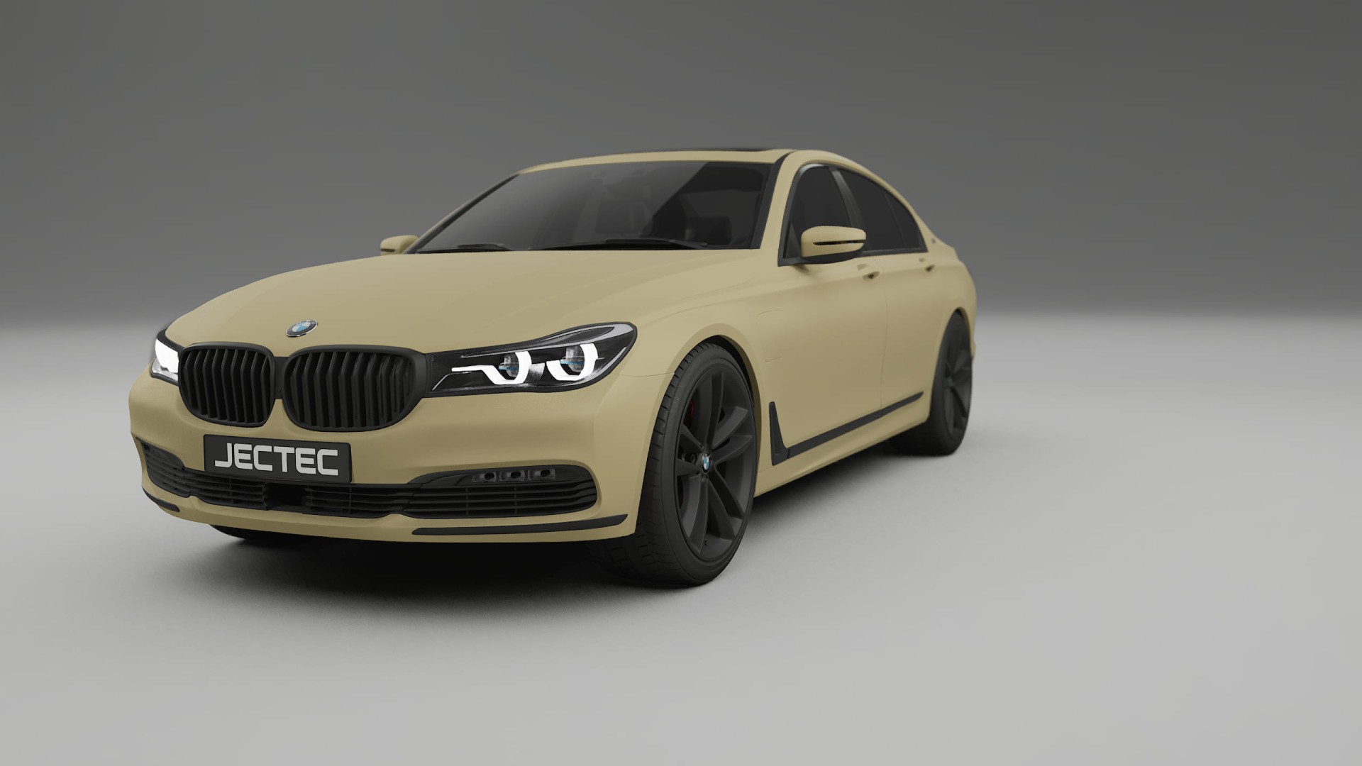 BMW 7 G11 G12 facelift LCI Film de Protecție pentru Vopsea TPU | SAND PPF cu Schimbare de Culoare – Kit Complet Predecupat