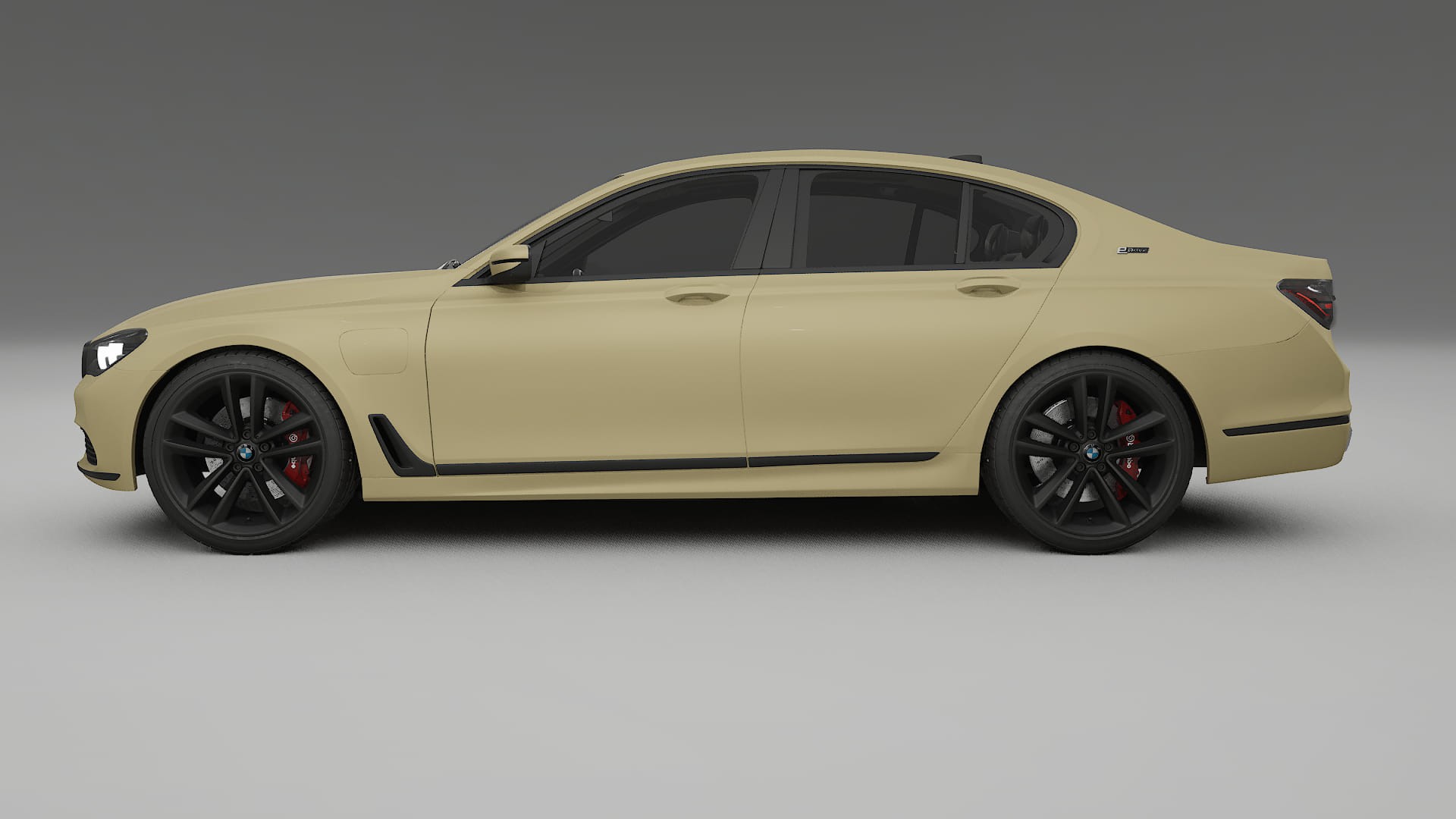 BMW 7 G11 G12 facelift LCI Film de Protecție pentru Vopsea TPU | SAND PPF cu Schimbare de Culoare – Kit Complet Predecupat