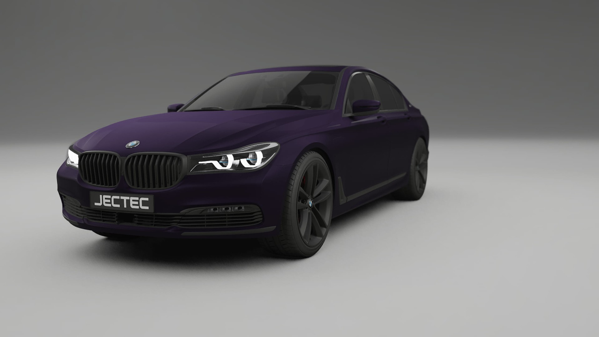 BMW 7 G11 G12 facelift LCI Film de Protecție pentru Vopsea TPU | VIOLET PPF cu Schimbare de Culoare – Kit Complet Predecupat