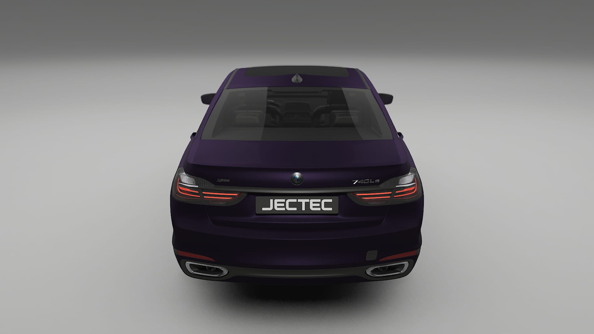 BMW 7 G11 G12 facelift LCI Film de Protecție pentru Vopsea TPU | VIOLET PPF cu Schimbare de Culoare – Kit Complet Predecupat
