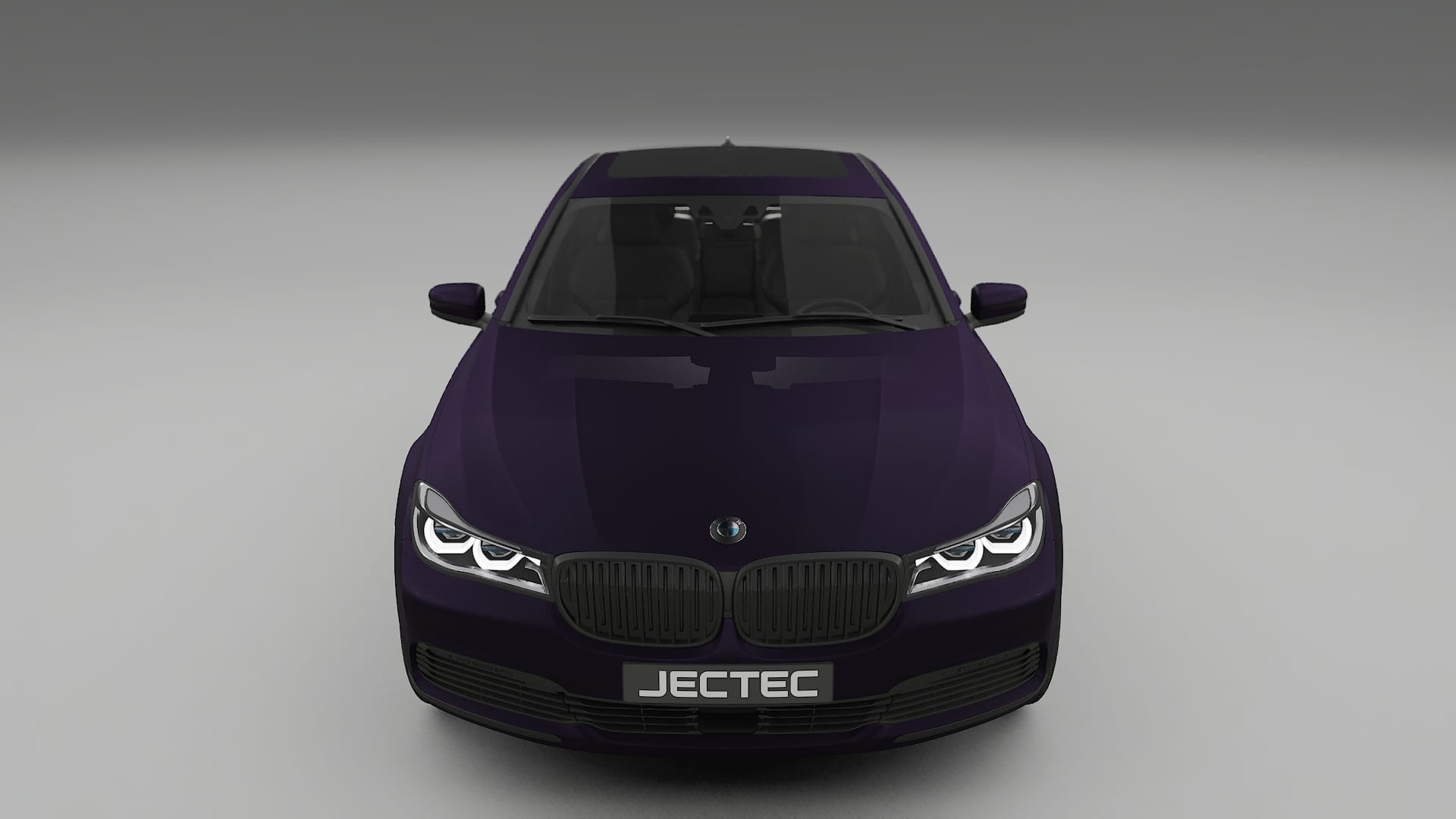 BMW 7 G11 G12 facelift LCI Film de Protecție pentru Vopsea TPU | VIOLET PPF cu Schimbare de Culoare – Kit Complet Predecupat
