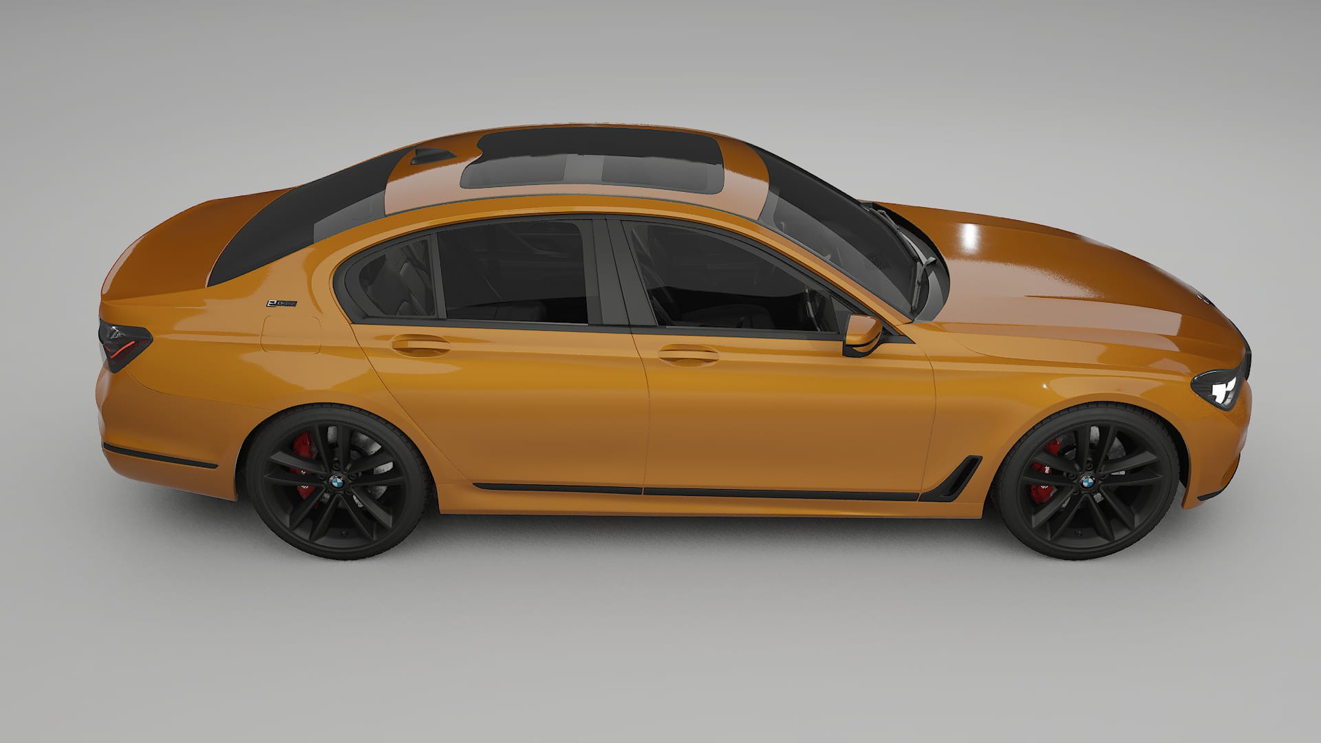 BMW 7 G11 G12 facelift LCI Film de Protecție pentru Vopsea TPU | DAISY PPF cu Schimbare de Culoare – Kit Complet Predecupat