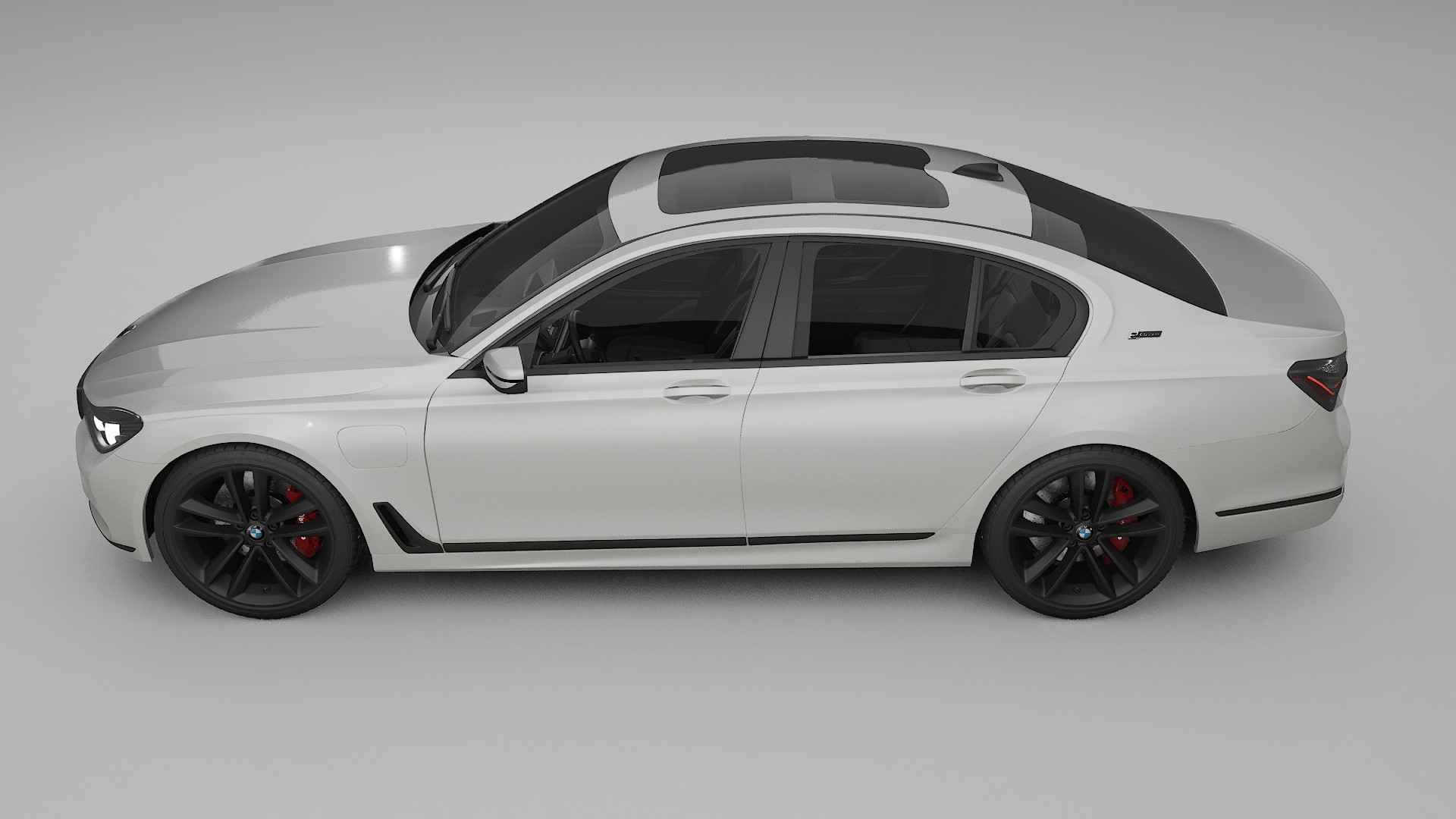 BMW 7 G11 G12 facelift LCI Film de Protecție pentru Vopsea TPU | PEARL PPF cu Schimbare de Culoare – Kit Complet Predecupat