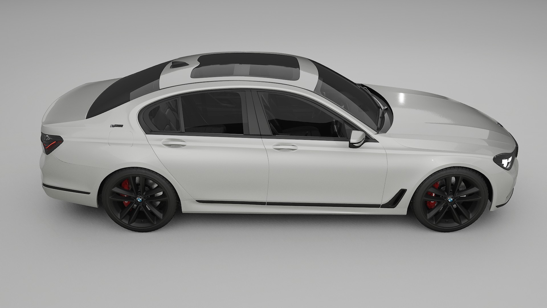 BMW 7 G11 G12 facelift LCI Film de Protecție pentru Vopsea TPU | PEARL PPF cu Schimbare de Culoare – Kit Complet Predecupat