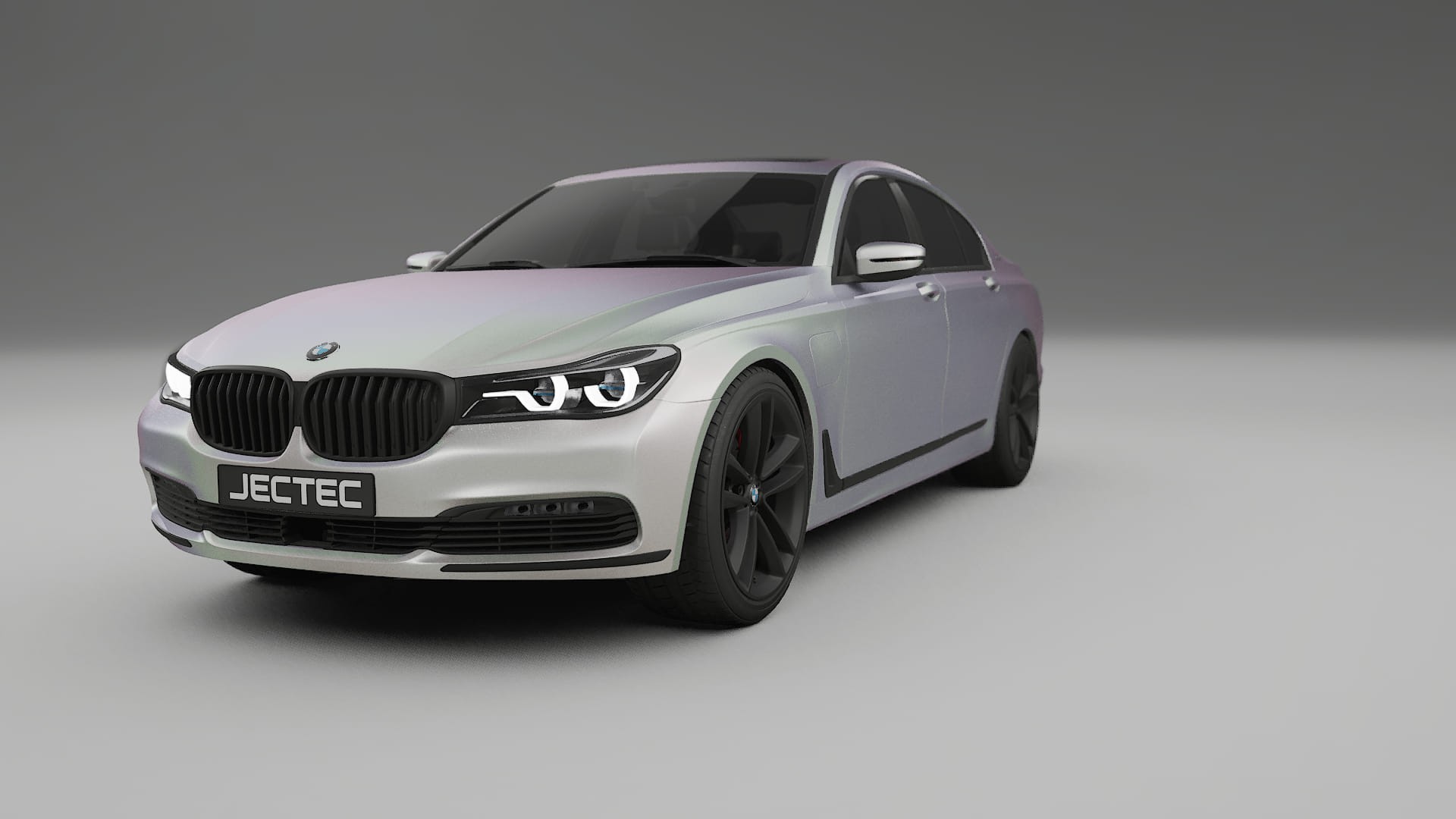 BMW 7 G11 G12 facelift LCI Film de Protecție pentru Vopsea TPU | NEBULA PPF cu Schimbare de Culoare – Kit Complet Predecupat