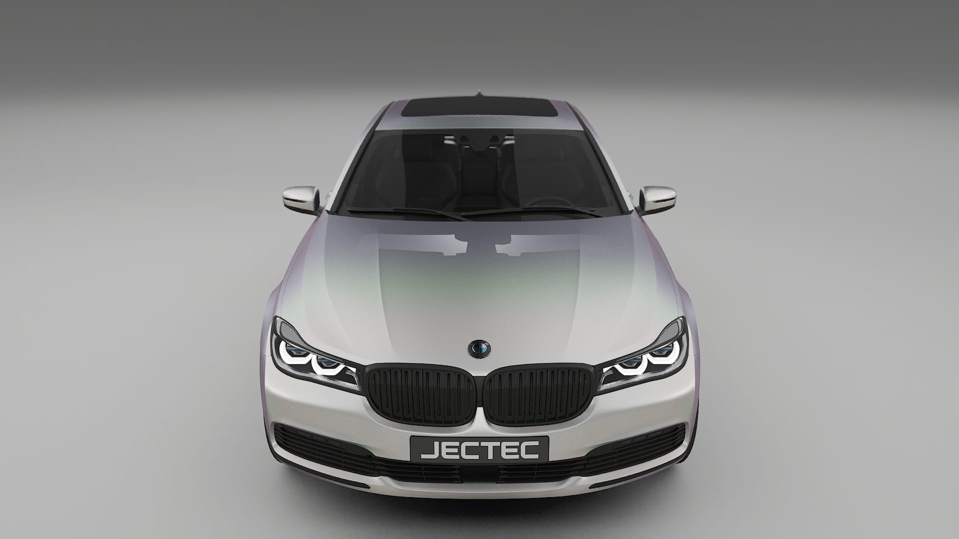 BMW 7 G11 G12 facelift LCI Film de Protecție pentru Vopsea TPU | NEBULA PPF cu Schimbare de Culoare – Kit Complet Predecupat