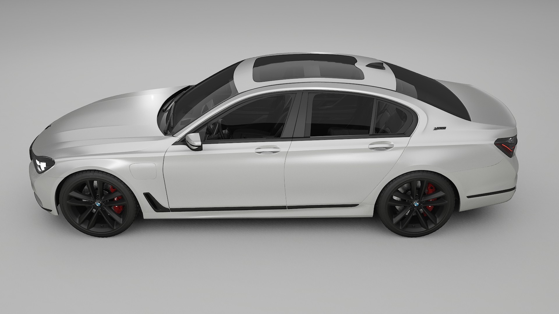 BMW 7 G11 G12 facelift LCI Film de Protecție pentru Vopsea TPU | OPAL PPF cu Schimbare de Culoare – Kit Complet Predecupat