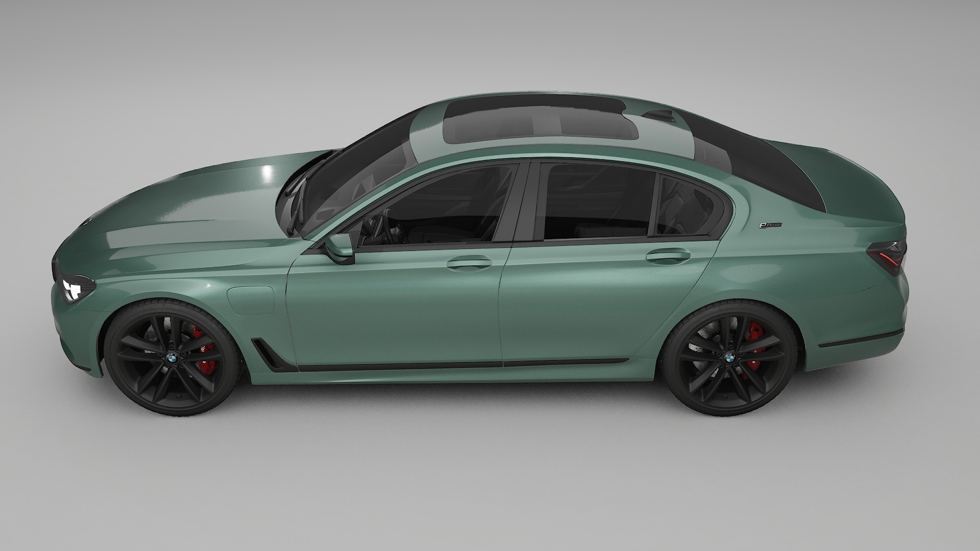 BMW 7 G11 G12 facelift LCI Film de Protecție pentru Vopsea TPU | EVERGREEN PPF cu Schimbare de Culoare – Kit Complet Predecup