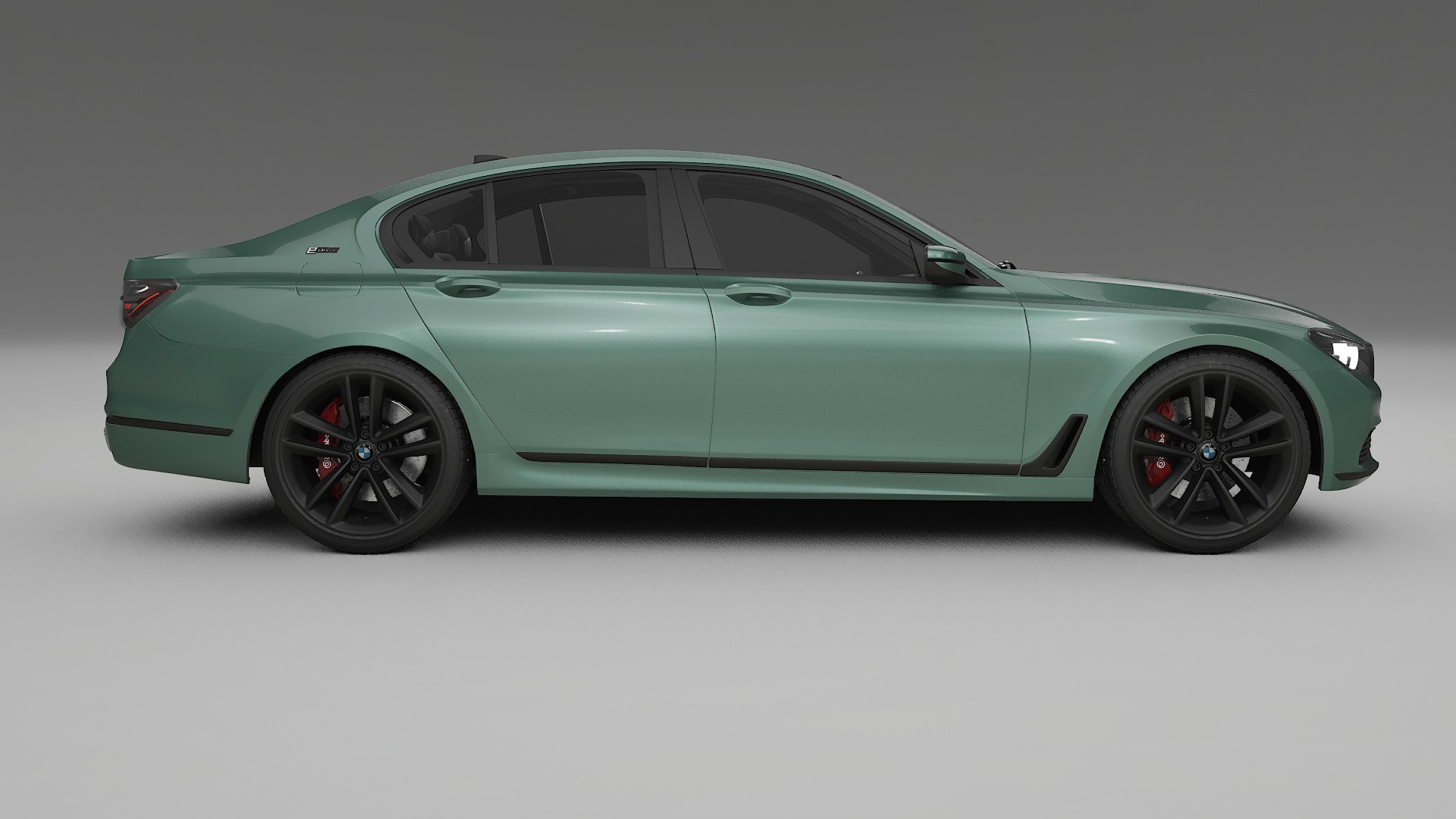 BMW 7 G11 G12 facelift LCI Film de Protecție pentru Vopsea TPU | EVERGREEN PPF cu Schimbare de Culoare – Kit Complet Predecup