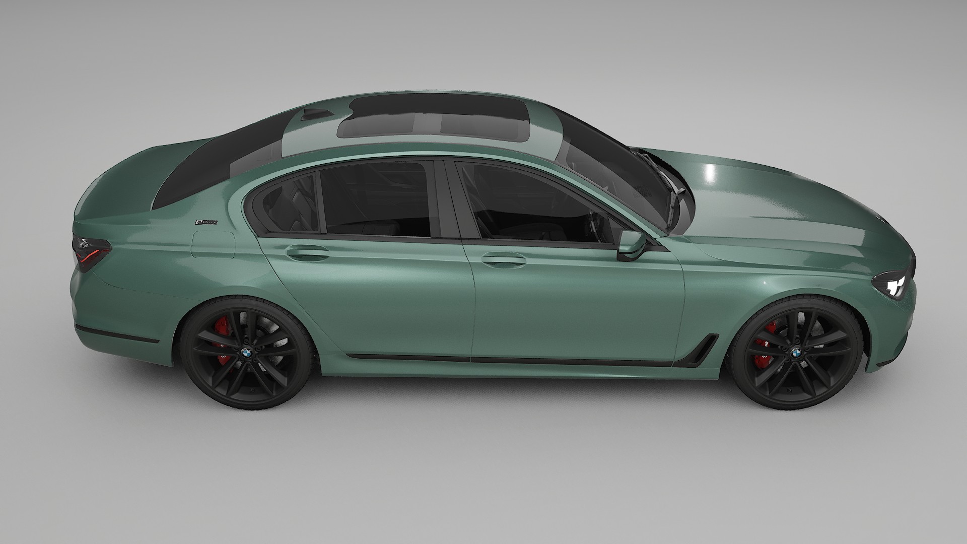 BMW 7 G11 G12 facelift LCI Film de Protecție pentru Vopsea TPU | EVERGREEN PPF cu Schimbare de Culoare – Kit Complet Predecup