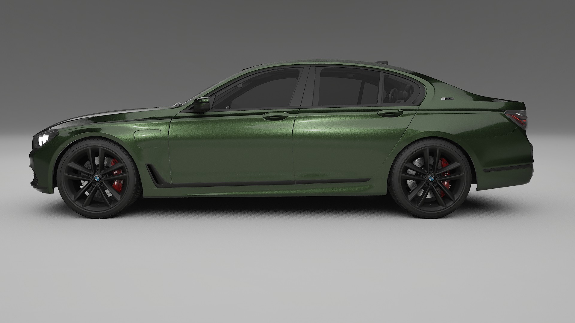 BMW 7 G11 G12 facelift LCI Film de Protecție pentru Vopsea TPU | LAGOON PPF cu Schimbare de Culoare – Kit Complet Predecupat