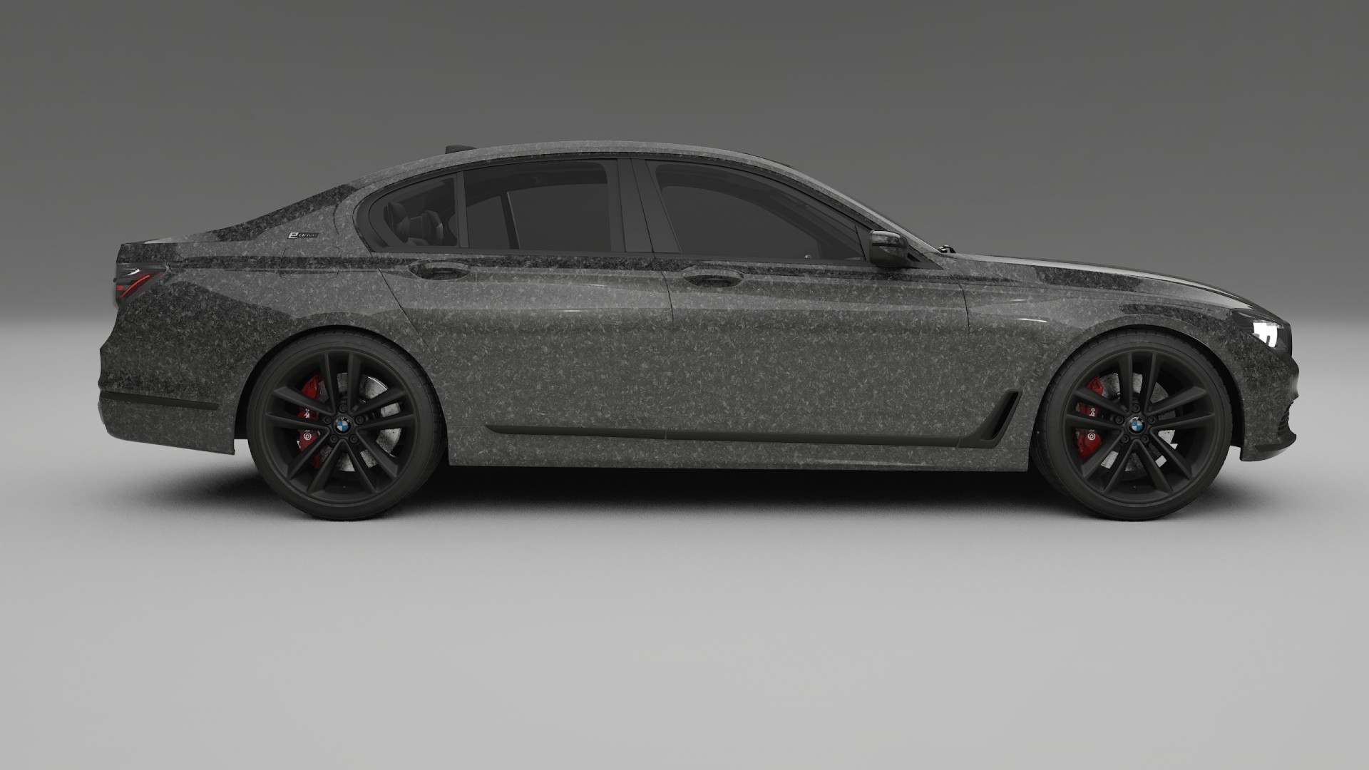 BMW 7 G11 G12 facelift LCI Film de Protecție pentru Vopsea TPU | FORGED S PPF cu Schimbare de Culoare – Kit Complet Predecupa