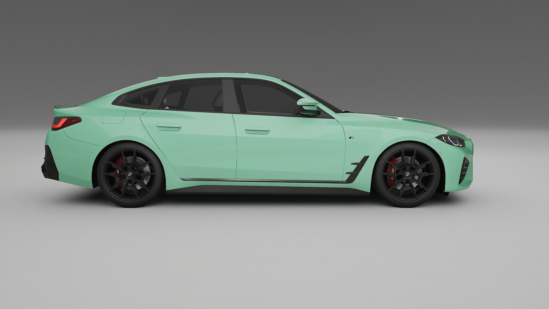 BMW I4 G26 M Package Film de Protecție pentru Vopsea TPU | DUSTY PPF cu Schimbare de Culoare – Kit Complet Predecupat