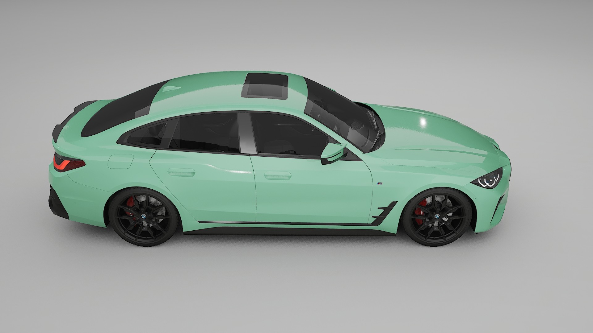 BMW I4 G26 M Package Film de Protecție pentru Vopsea TPU | DUSTY PPF cu Schimbare de Culoare – Kit Complet Predecupat