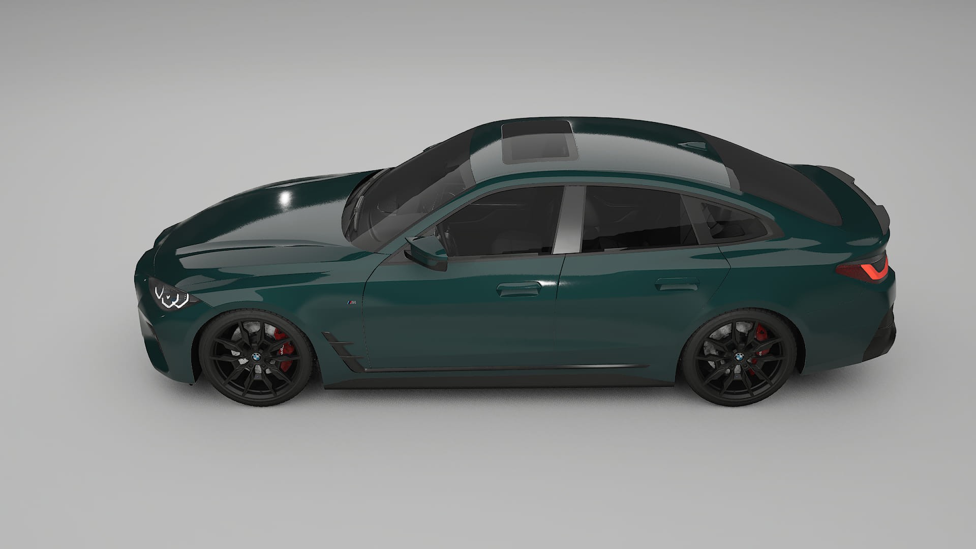 BMW I4 G26 M Package Film de Protecție pentru Vopsea TPU | INFERNO PPF cu Schimbare de Culoare – Kit Complet Predecupat