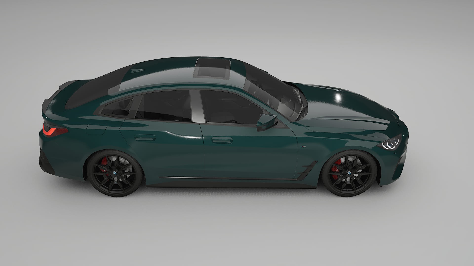 BMW I4 G26 M Package Film de Protecție pentru Vopsea TPU | INFERNO PPF cu Schimbare de Culoare – Kit Complet Predecupat