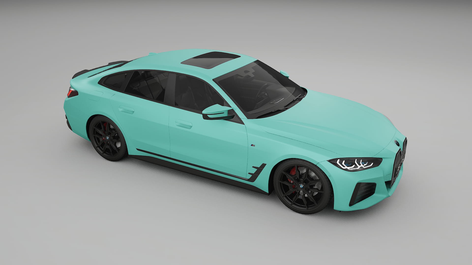 BMW I4 G26 M Package Film de Protecție pentru Vopsea TPU | FROST PPF cu Schimbare de Culoare – Kit Complet Predecupat