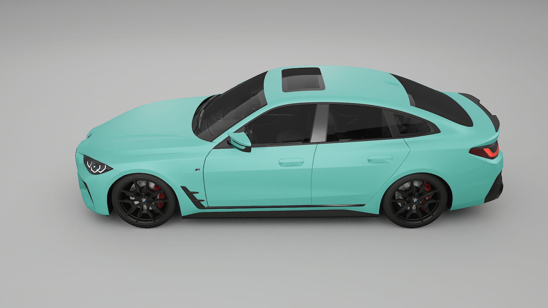 BMW I4 G26 M Package Film de Protecție pentru Vopsea TPU | FROST PPF cu Schimbare de Culoare – Kit Complet Predecupat