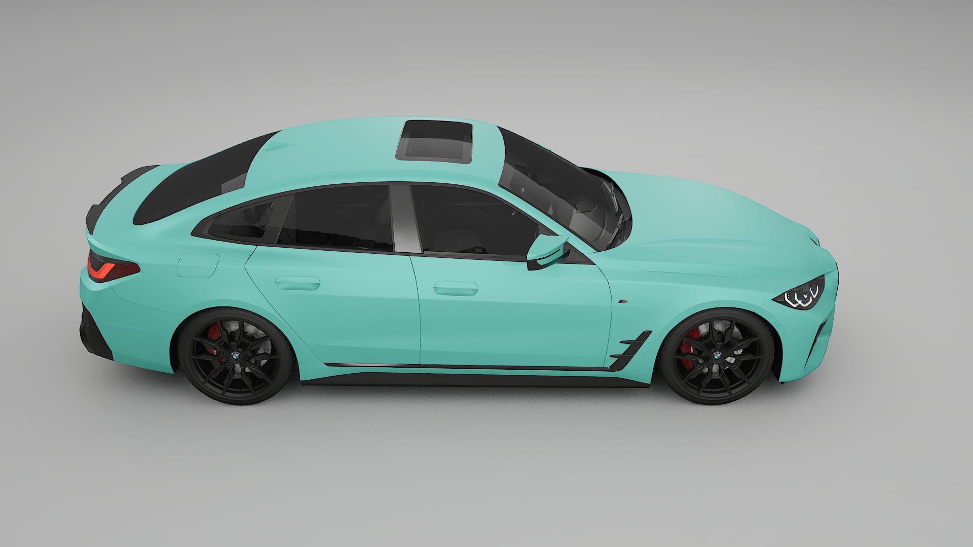 BMW I4 G26 M Package Film de Protecție pentru Vopsea TPU | FROST PPF cu Schimbare de Culoare – Kit Complet Predecupat