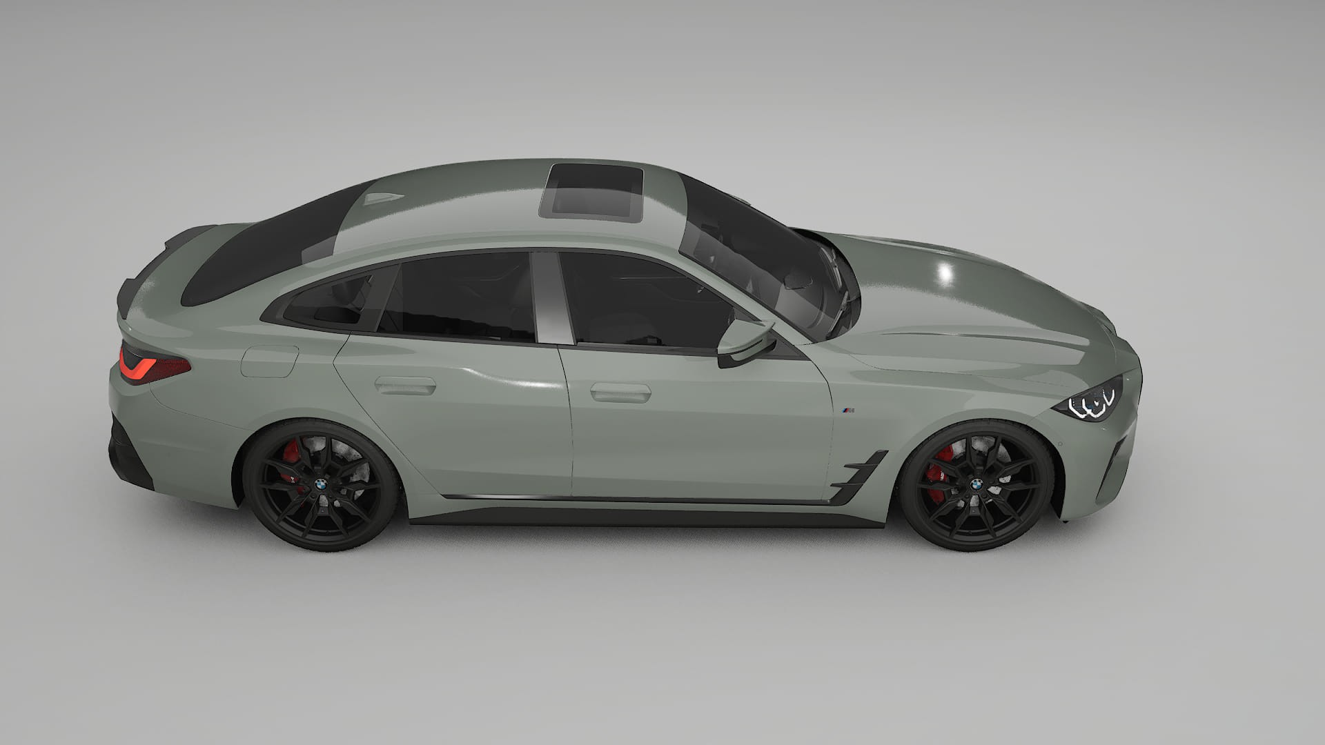 BMW I4 G26 M Package Film de Protecție pentru Vopsea TPU | SLATE PPF cu Schimbare de Culoare – Kit Complet Predecupat