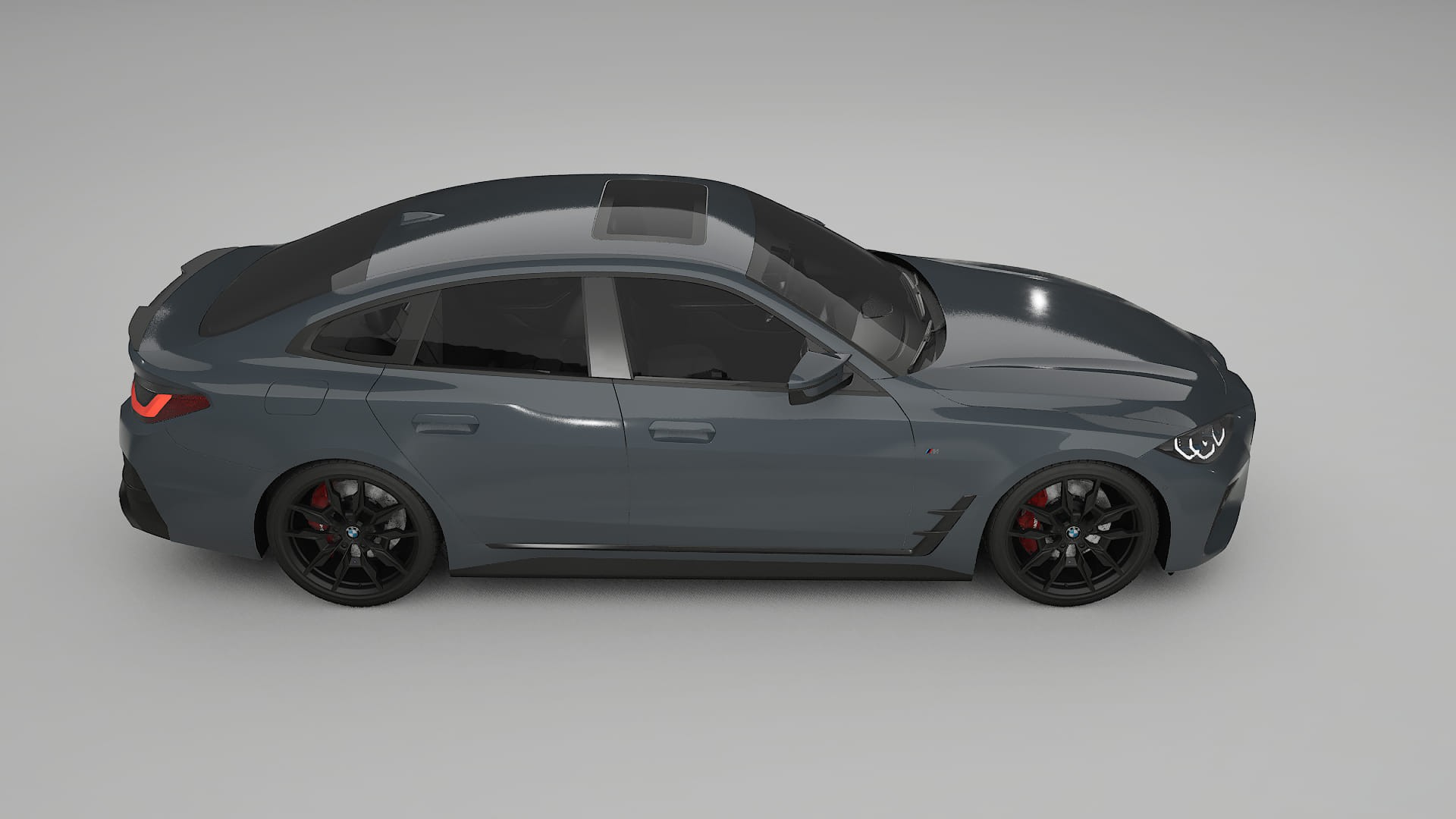 BMW I4 G26 M Package Film de Protecție pentru Vopsea TPU | GRANITE PPF cu Schimbare de Culoare – Kit Complet Predecupat